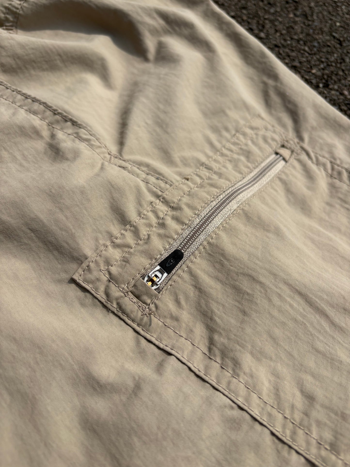 Vintage Champion Beige Cargo Shorts