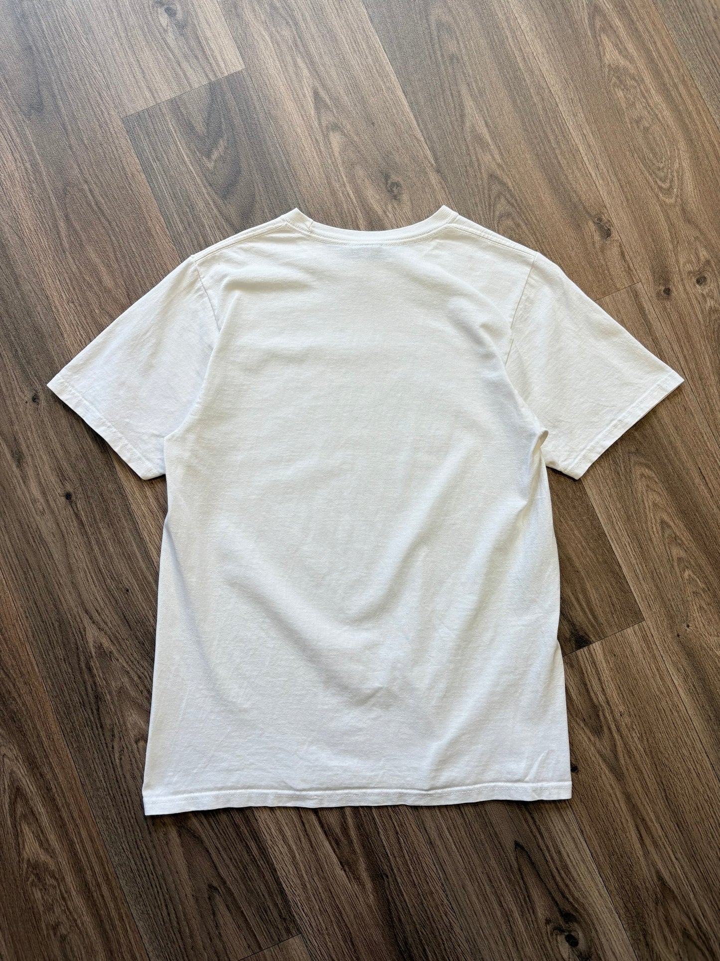 Stussy White Graphic Tee
