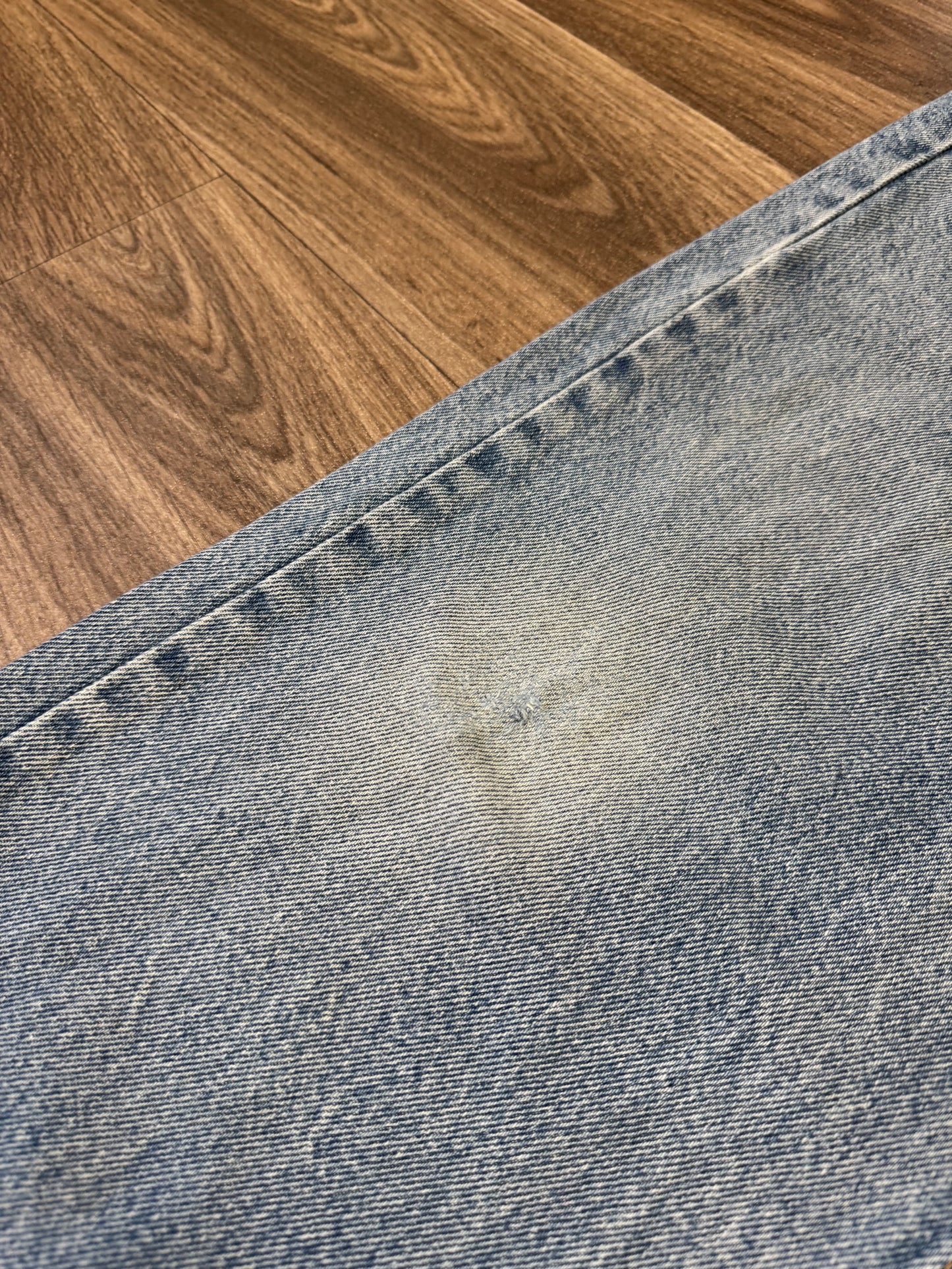 Carhartt Blue Denim Knee Patch Jeans