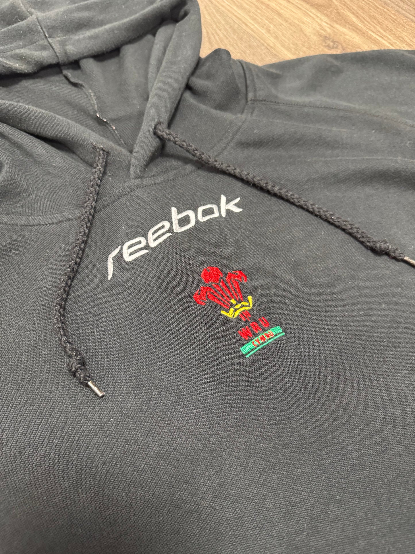Wales WRU Embroidered Reebok Hoodie