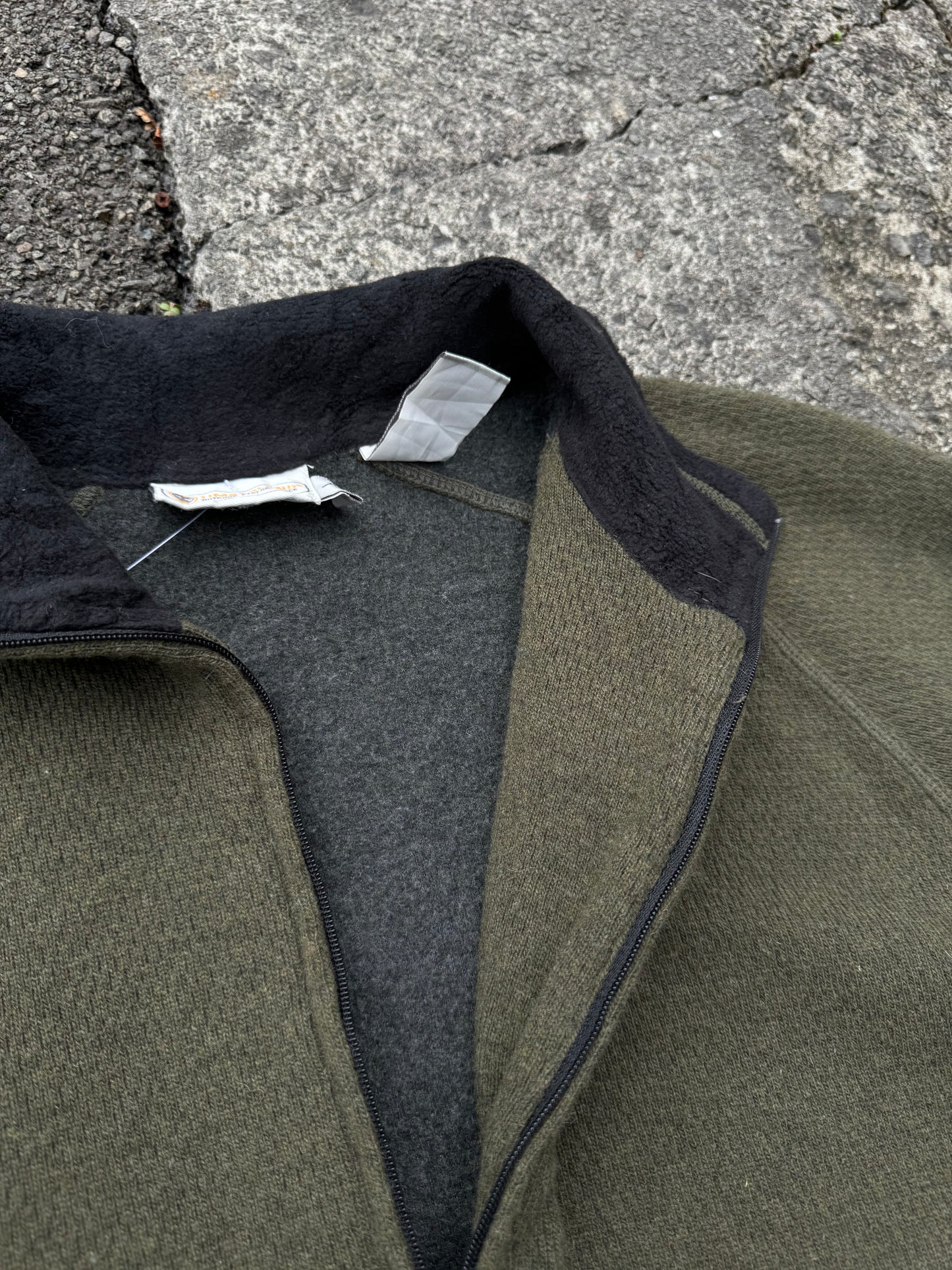 Timberland Wool 1/4 Zip Fleece (Early 00’s)