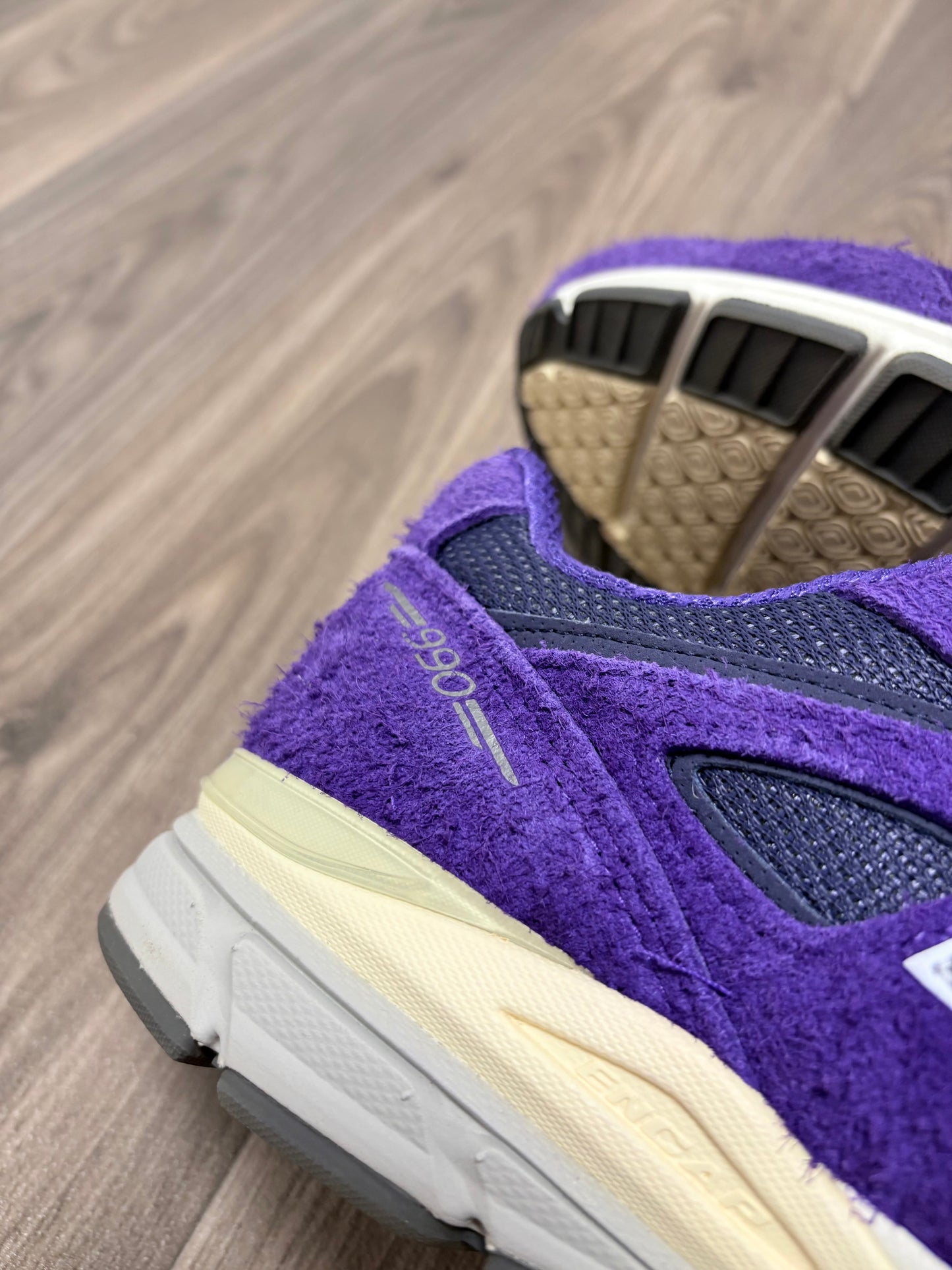New Balance 990v4 Purple Suede - Teddy Santis