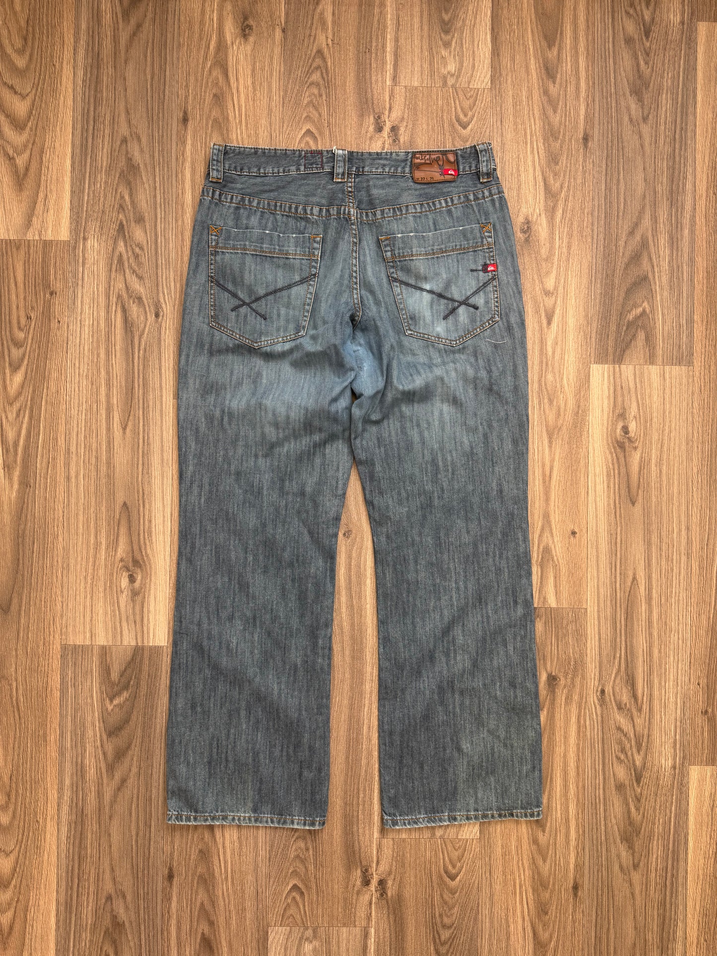 Quiksilver Embroidered Y2K Jeans