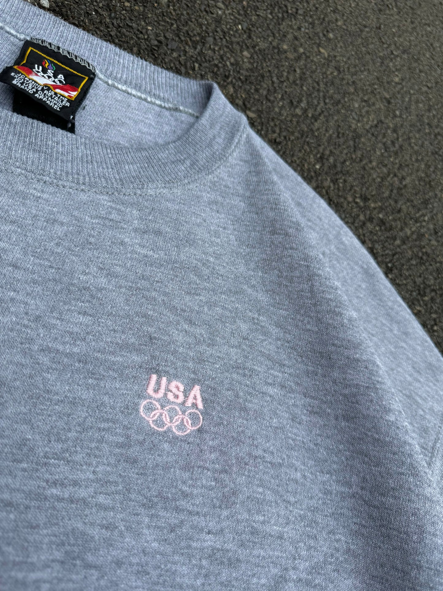 Vintage Grey USA Olympics Sweatshirt
