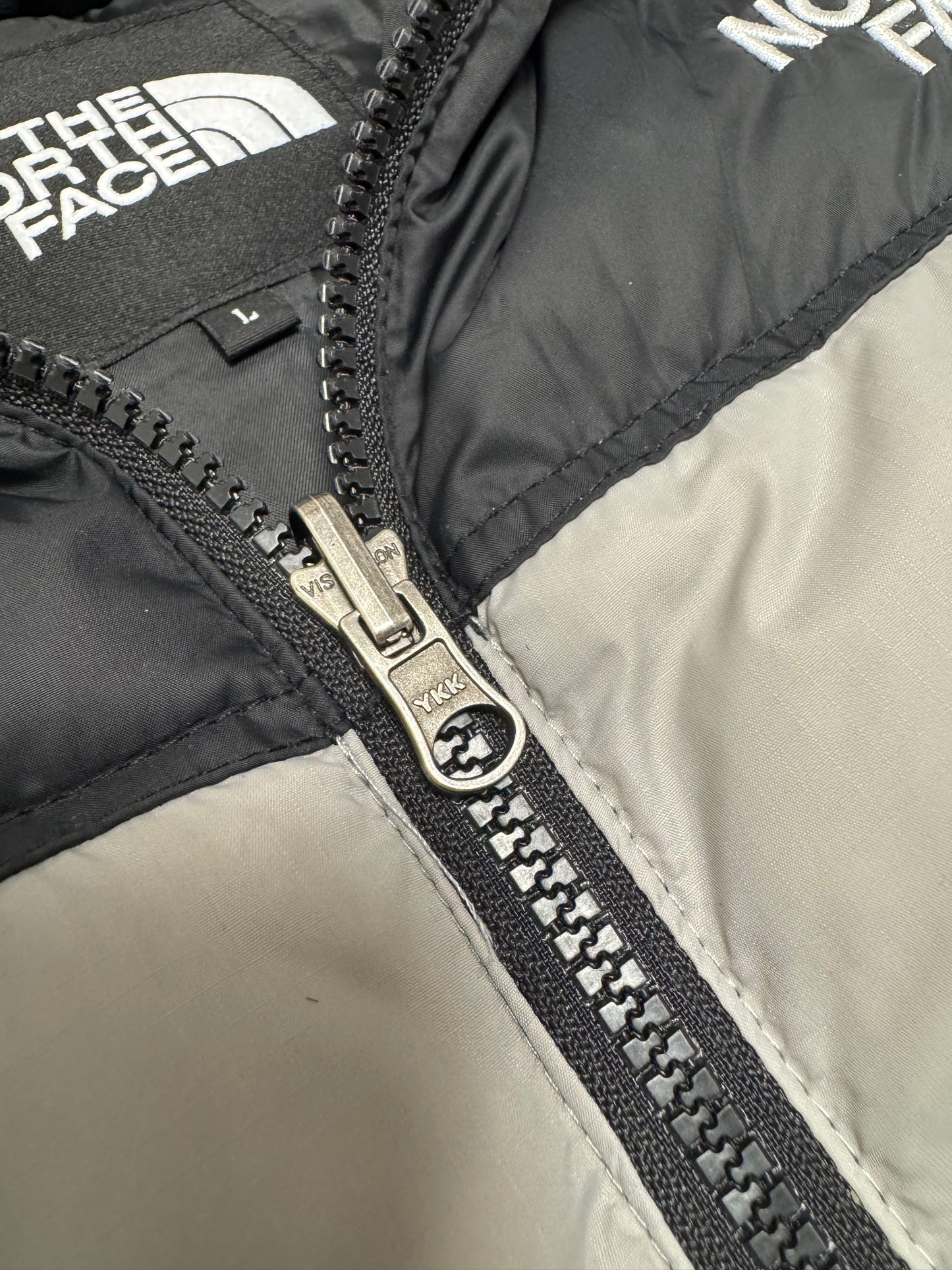 Grey North Face 700 Series Puffer Jacket