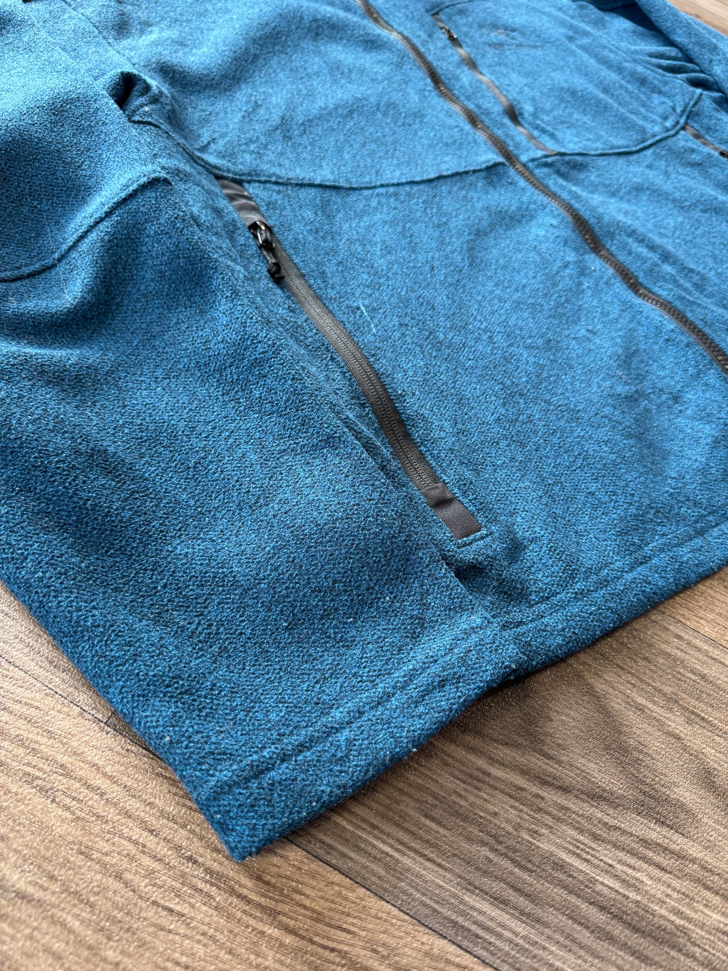 Arcteryx Teal Blue Zip Fleece