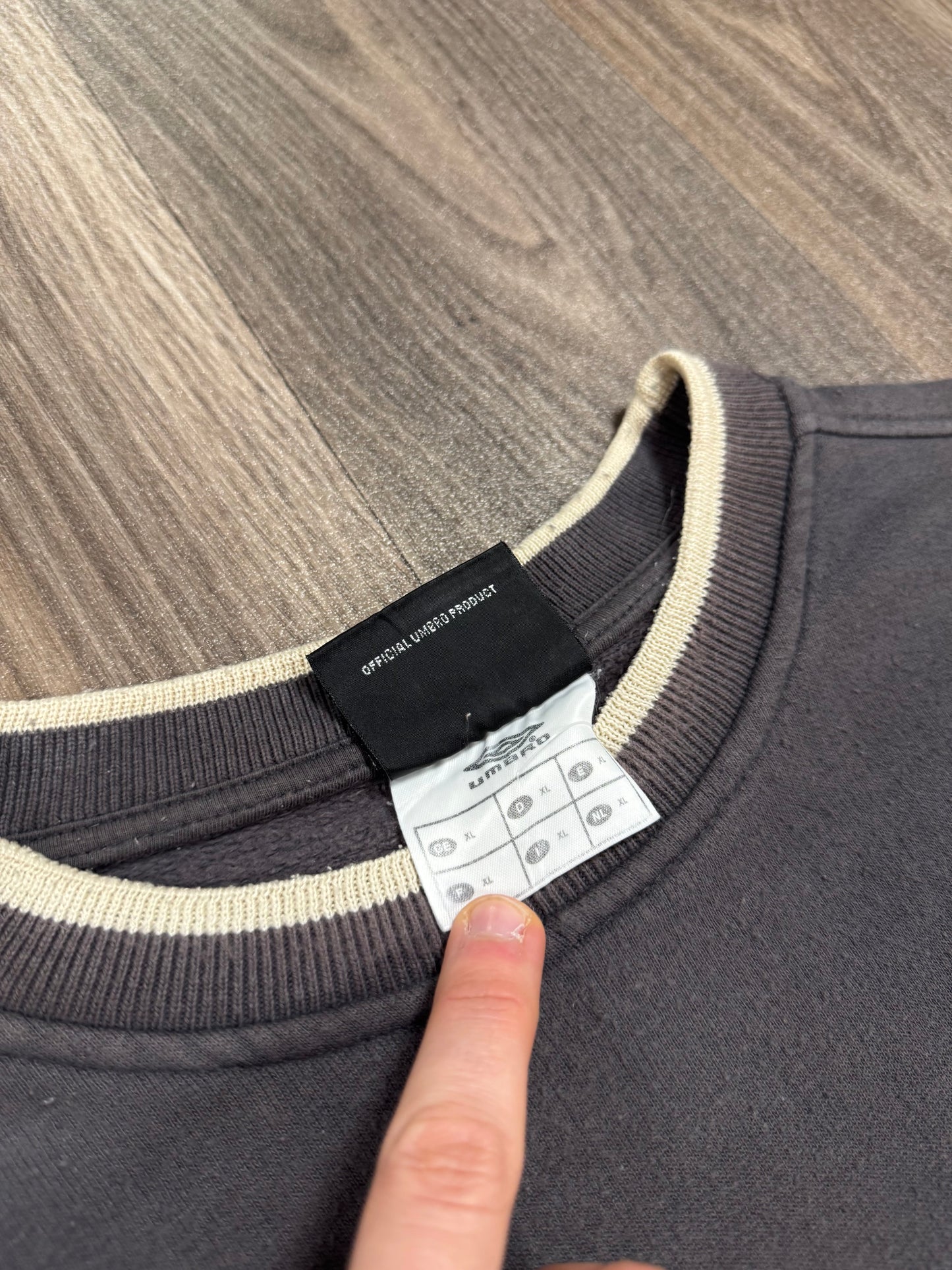 Grey Vintage Umbro Sweater