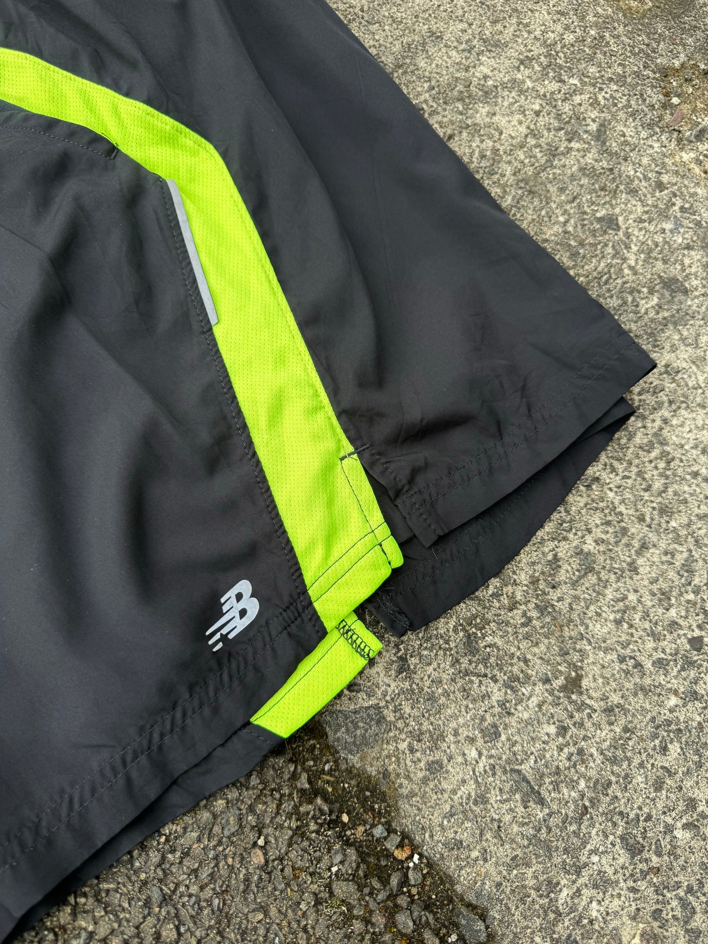 Black New Balance Flashy Dry Shorts