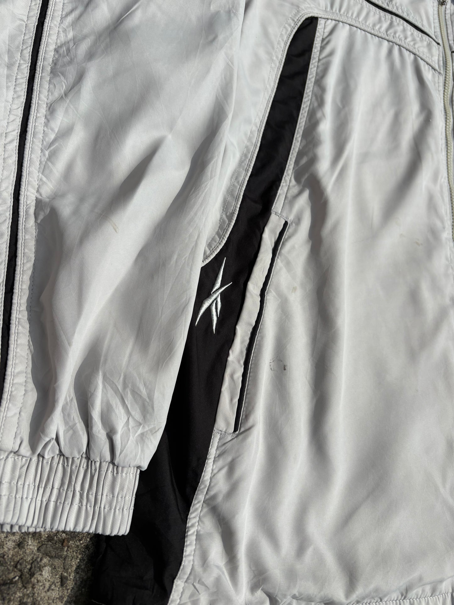 Vintage Reebok Grey Track Jacket