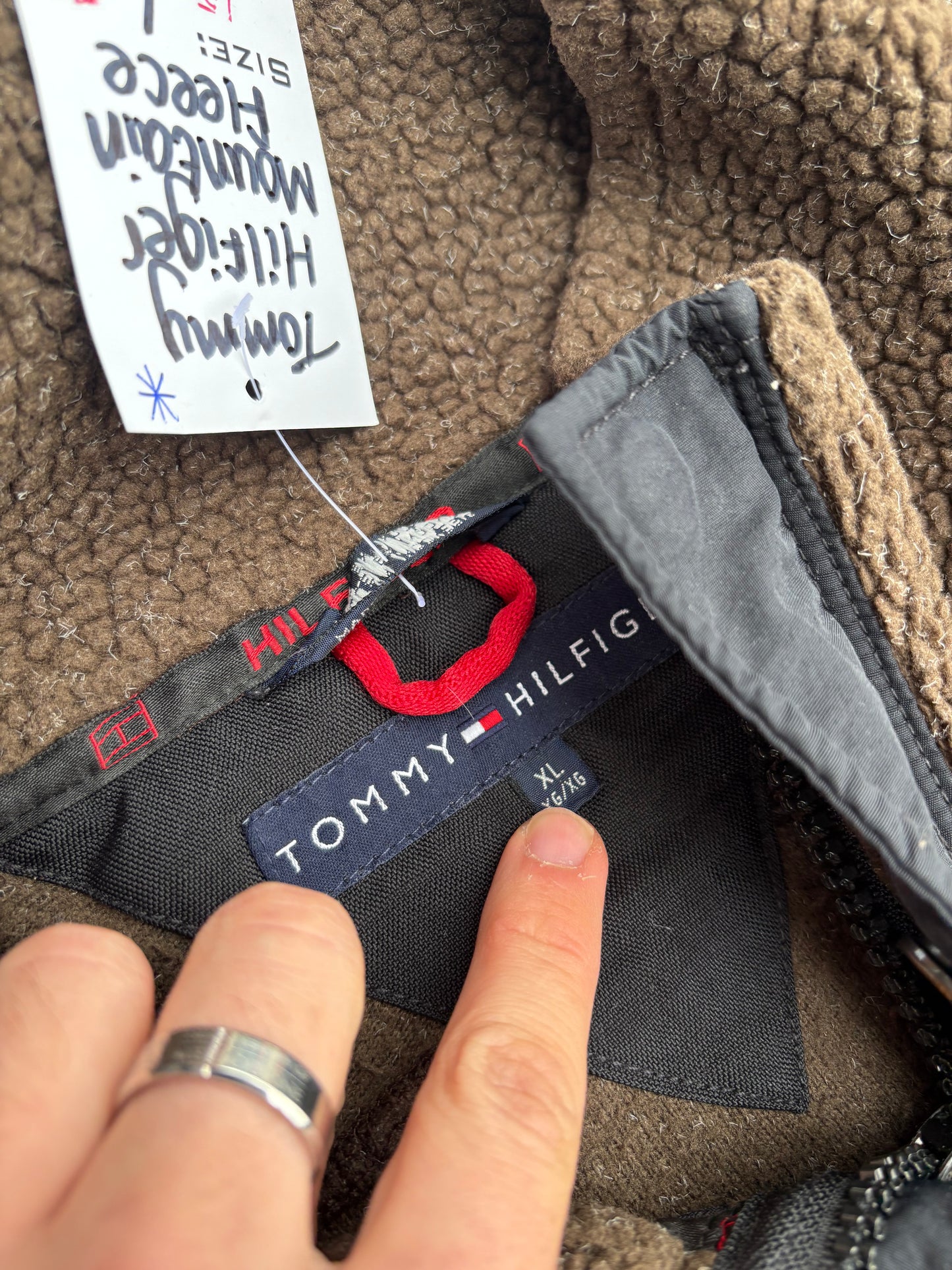 Vintage Tommy Hilfiger Brown Fleece