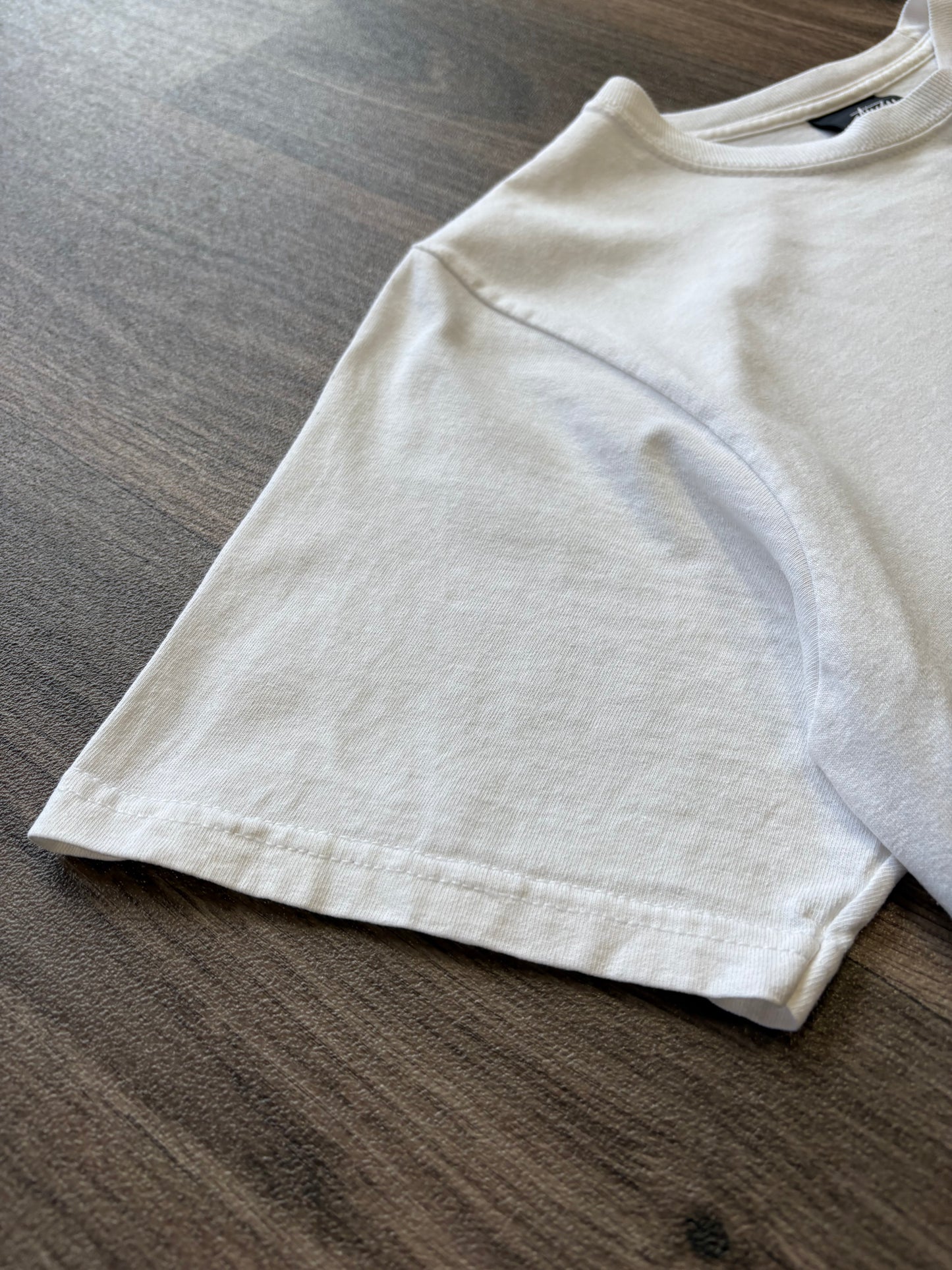 Stussy White Graphic Tee