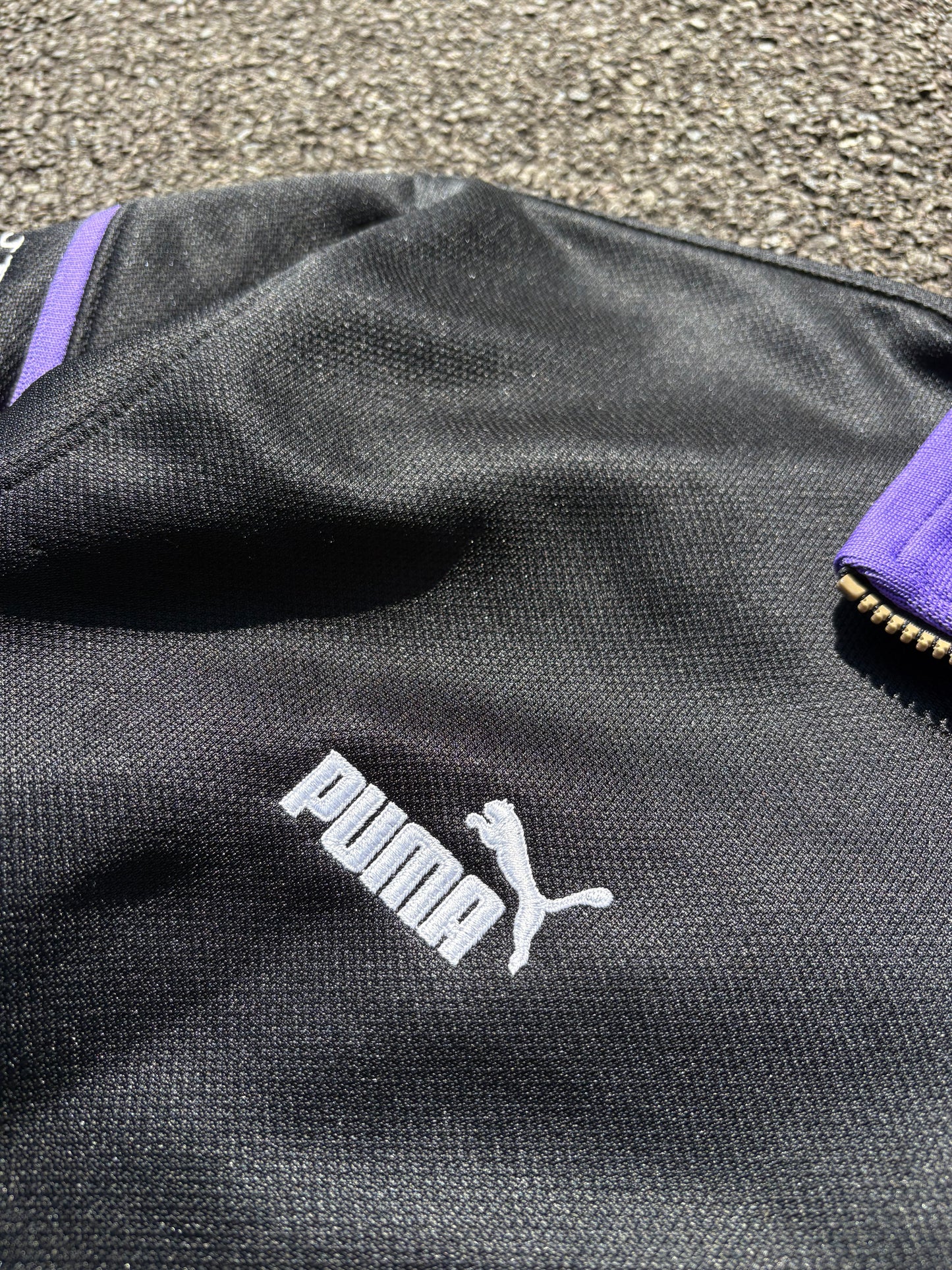 Puma Black Euro Sports Track Jacket