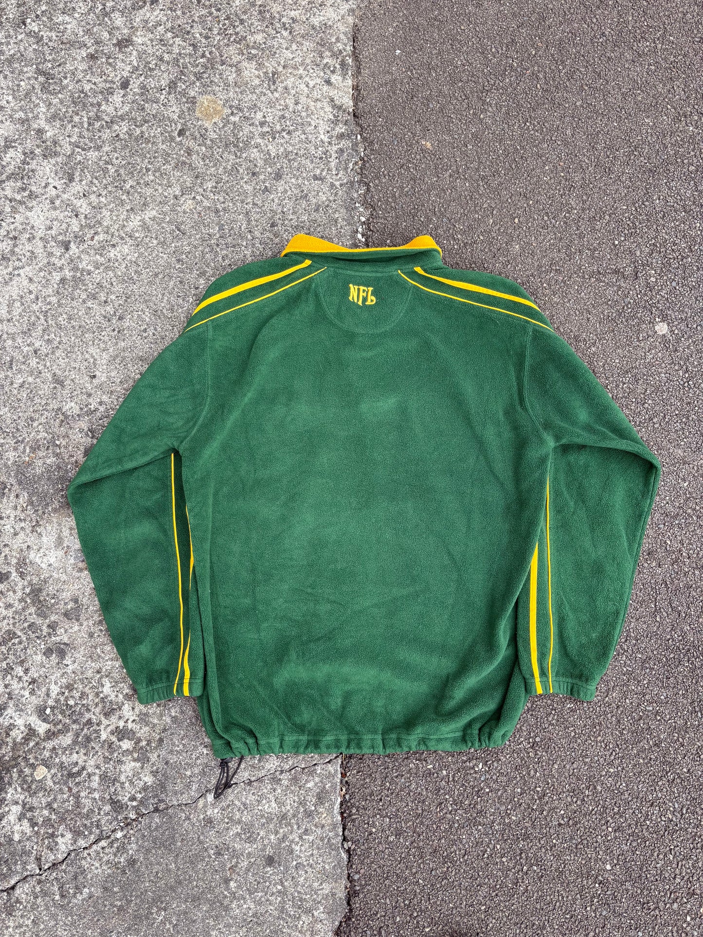 NFL Packers Green Zip Fleece