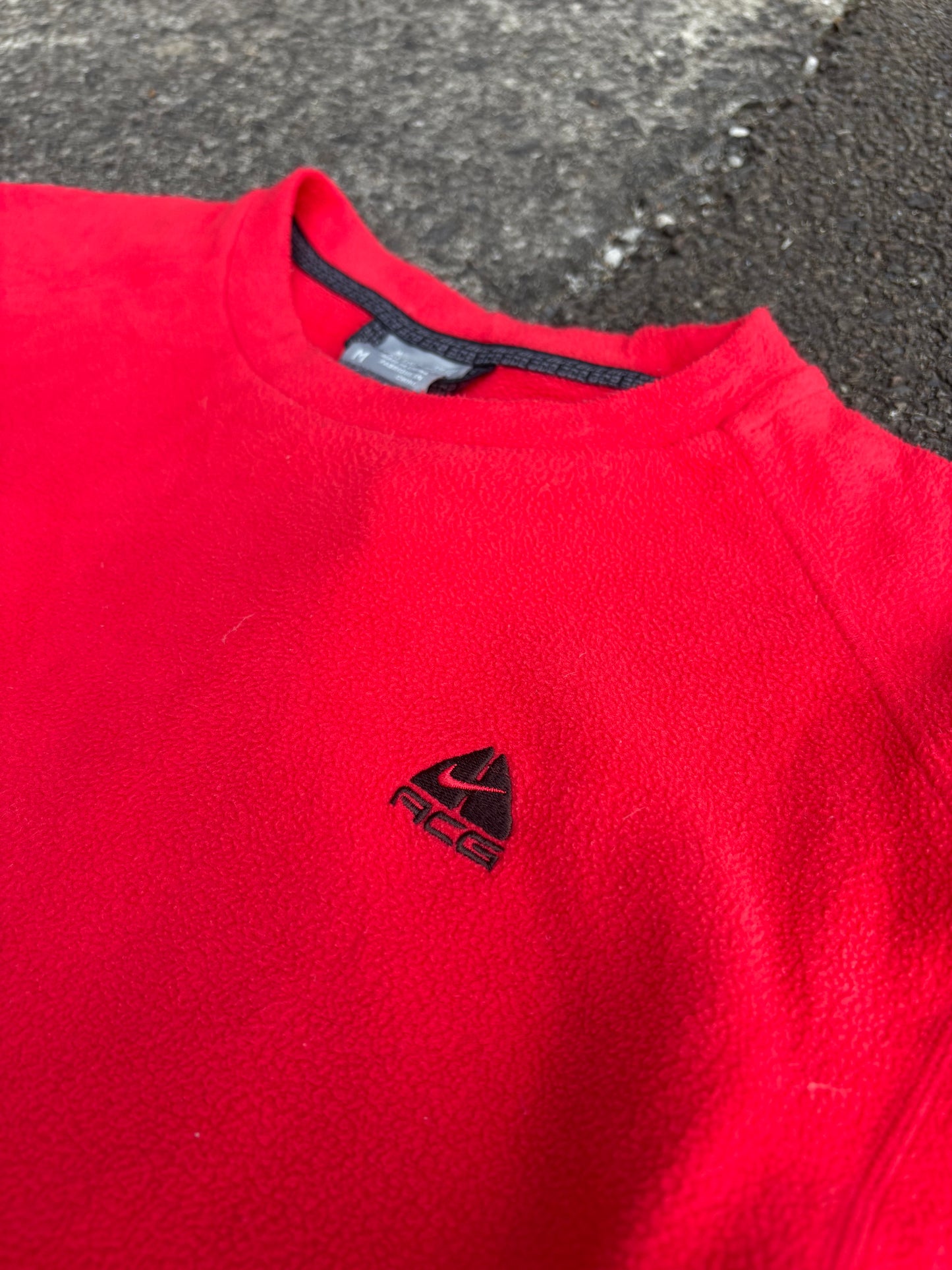 Vintage Nike ACG Red Fleece