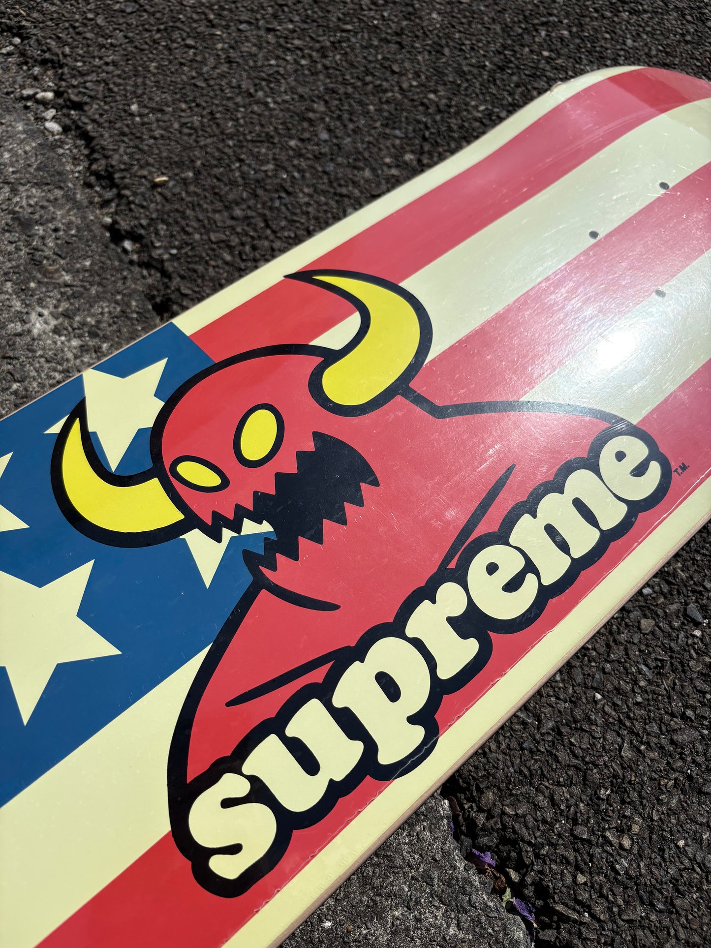 Supreme x Toy Machine Skateboard Deck 8.25