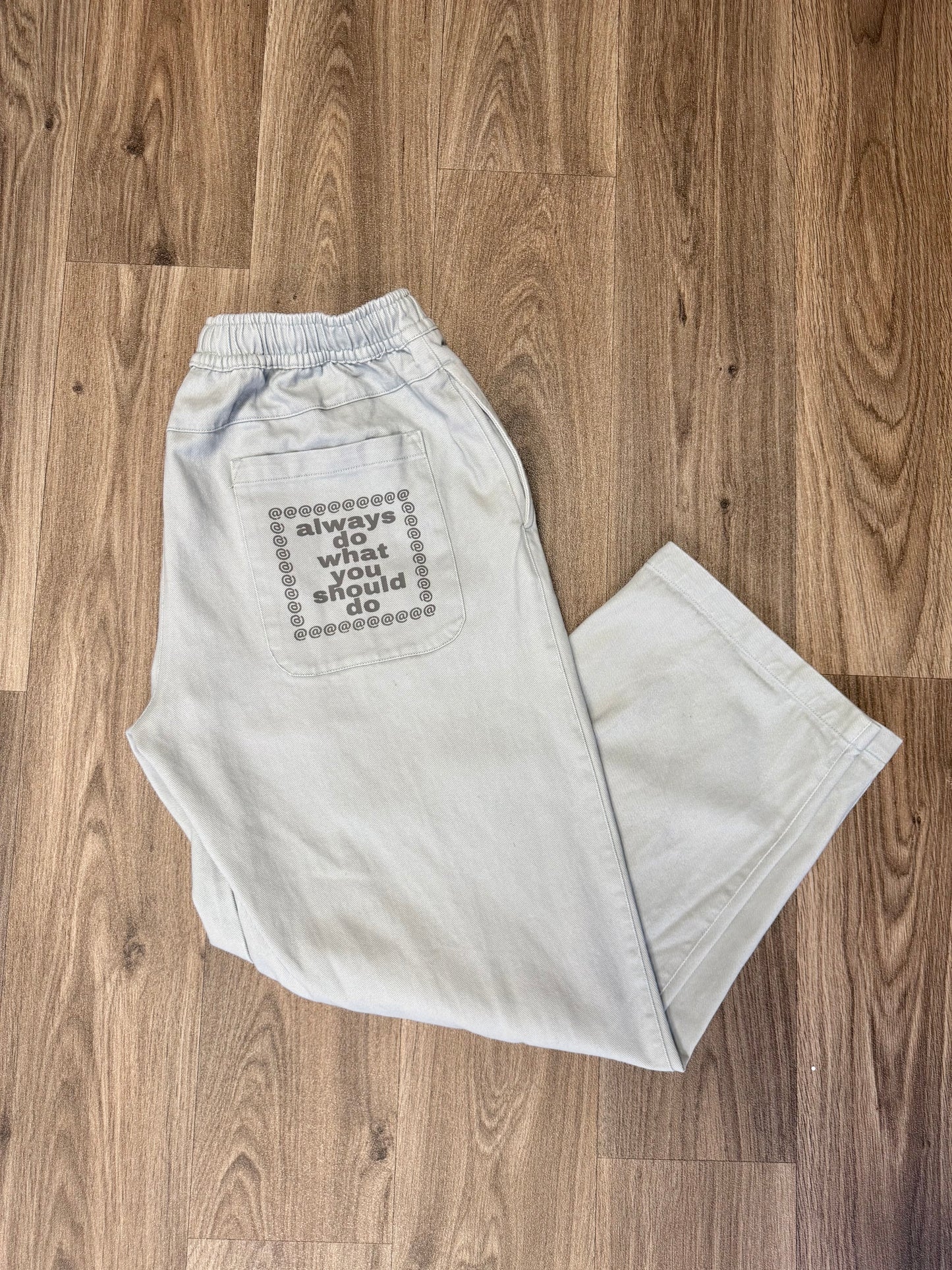 ADWYSD Light Grey Pants