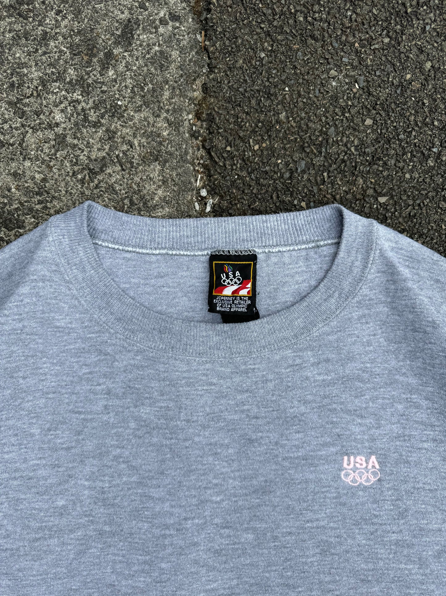 Vintage Grey USA Olympics Sweatshirt