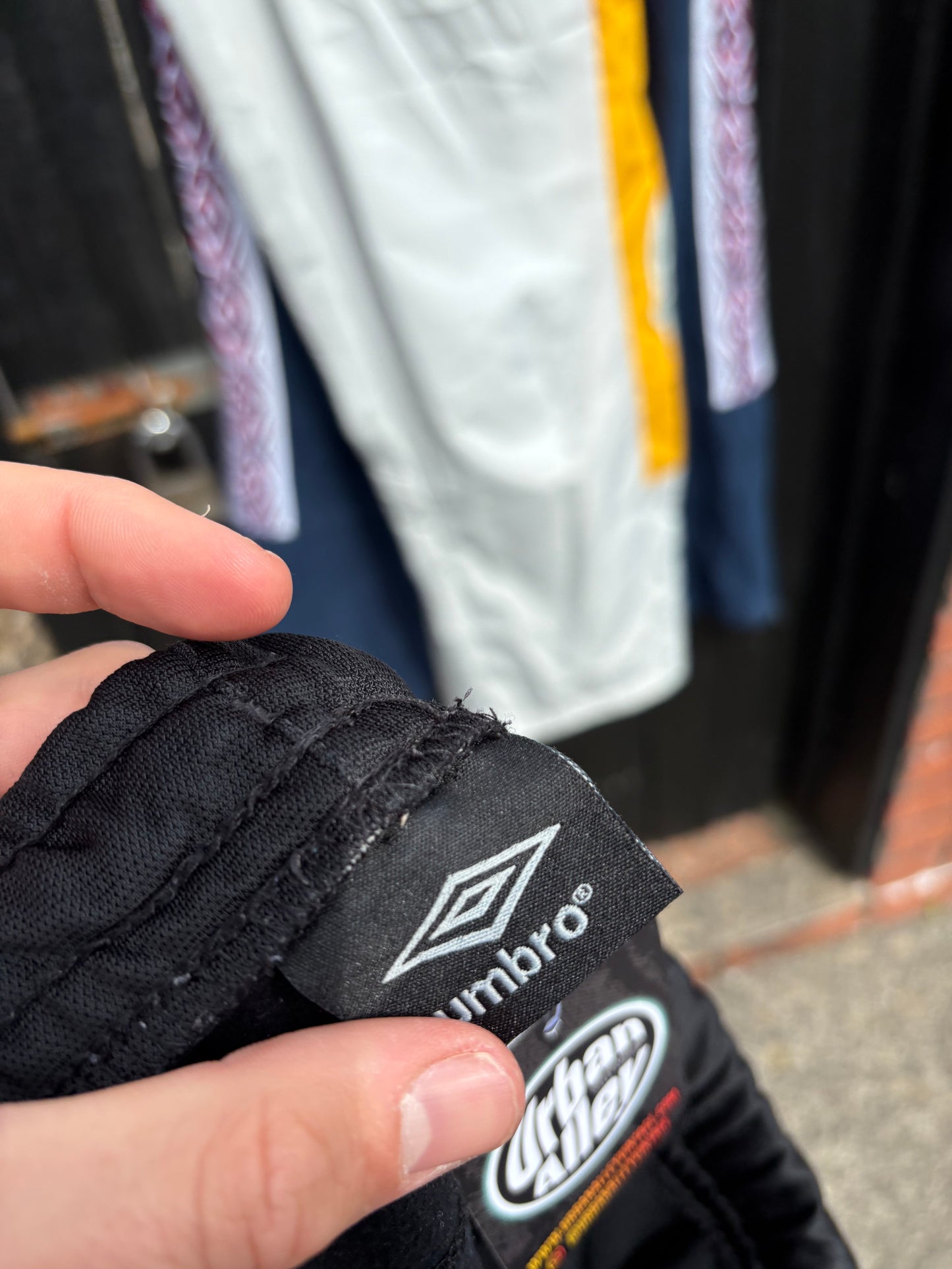 Vintage Umbro Black Track Pants