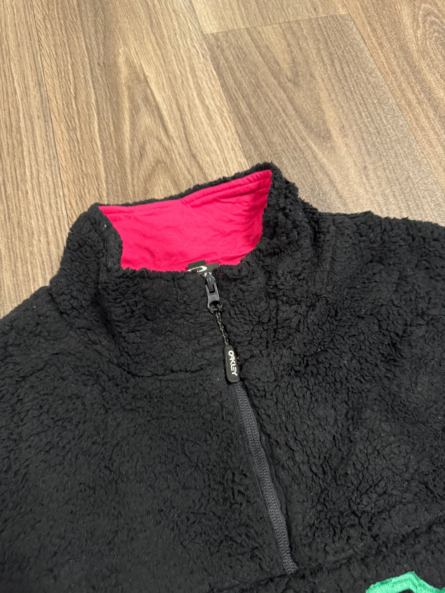 Oakley Black Sherpa Fleece Jacket