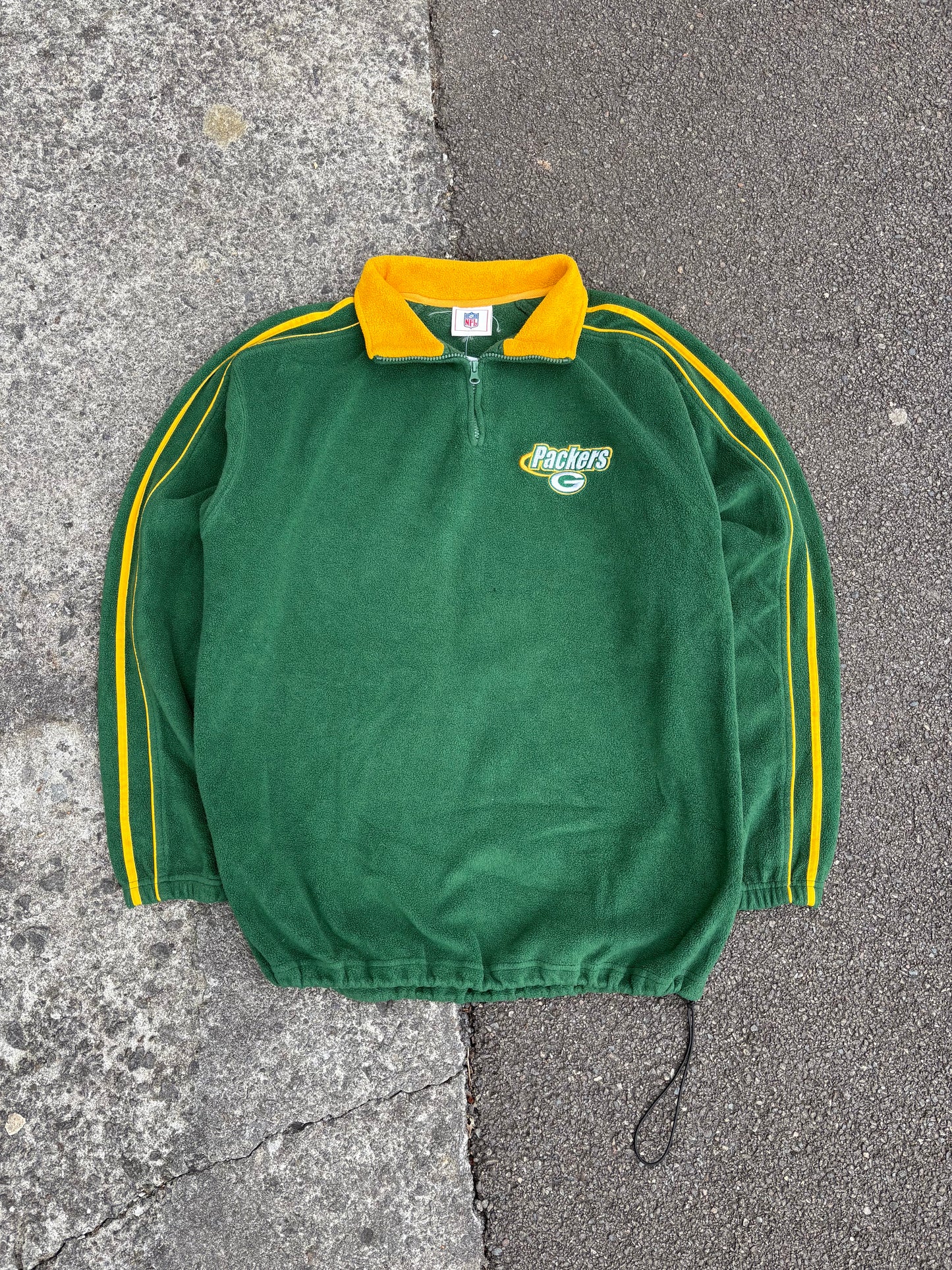 NFL Packers Green Zip Fleece