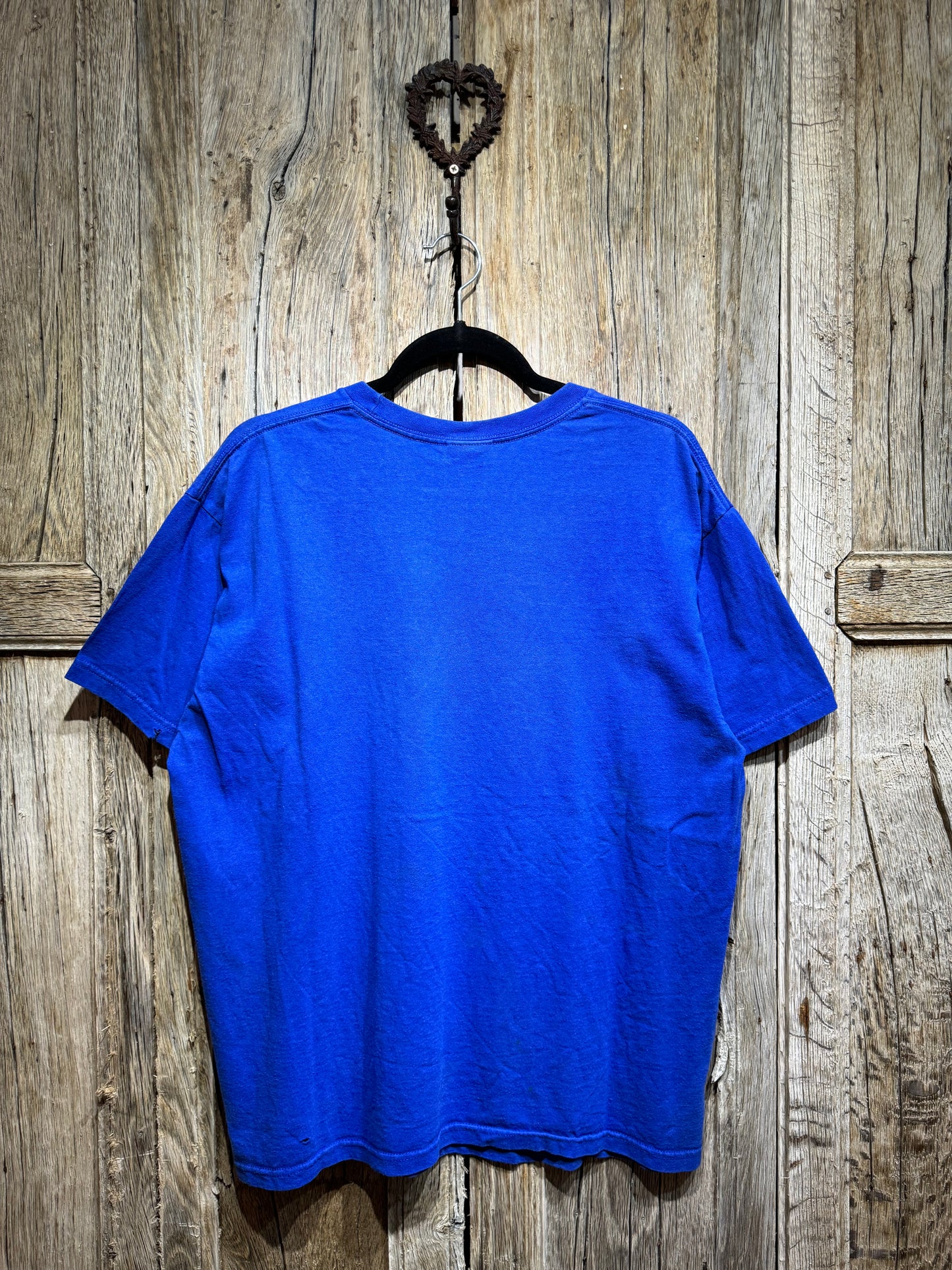 Vintage Nike Blue Glitch Logo Tee