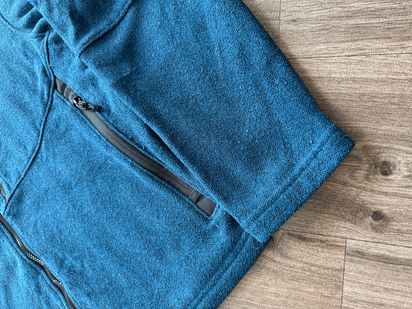 Arcteryx Teal Blue Zip Fleece