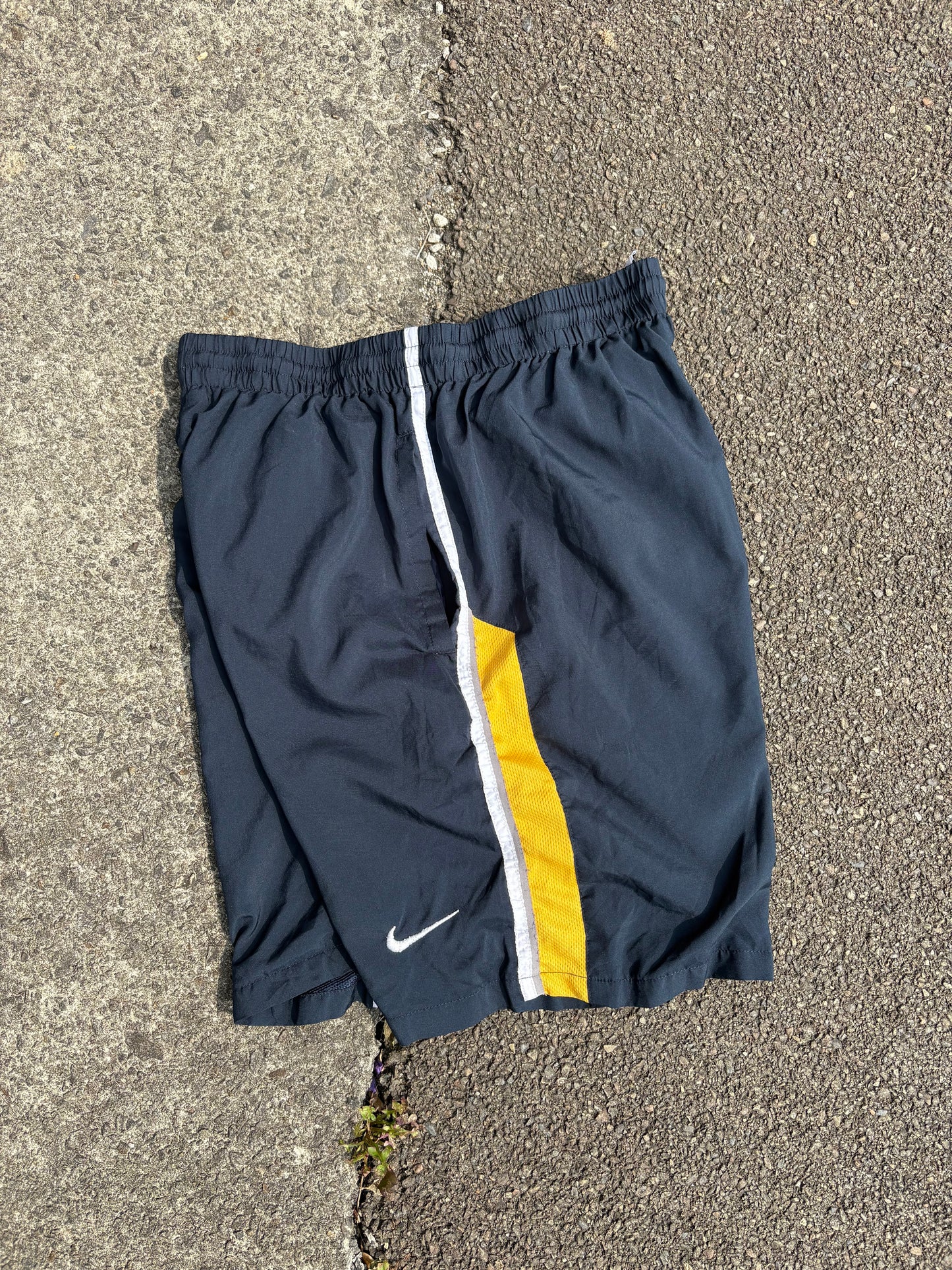 Nike Blue & Yellow Running Shorts
