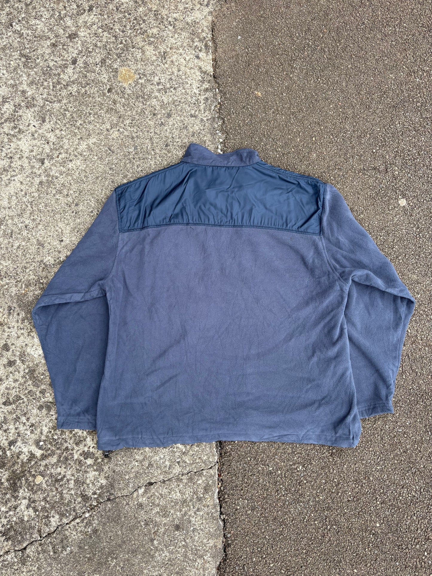 Y2K Reebok Navy Zip Fleece