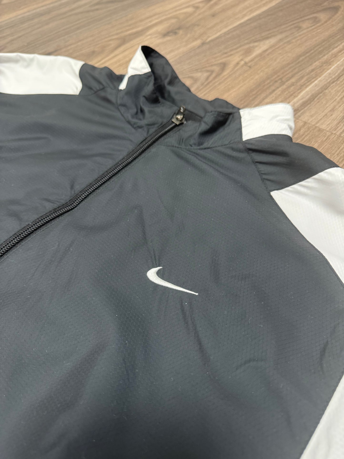 Black And Yellow White Nike Jacket