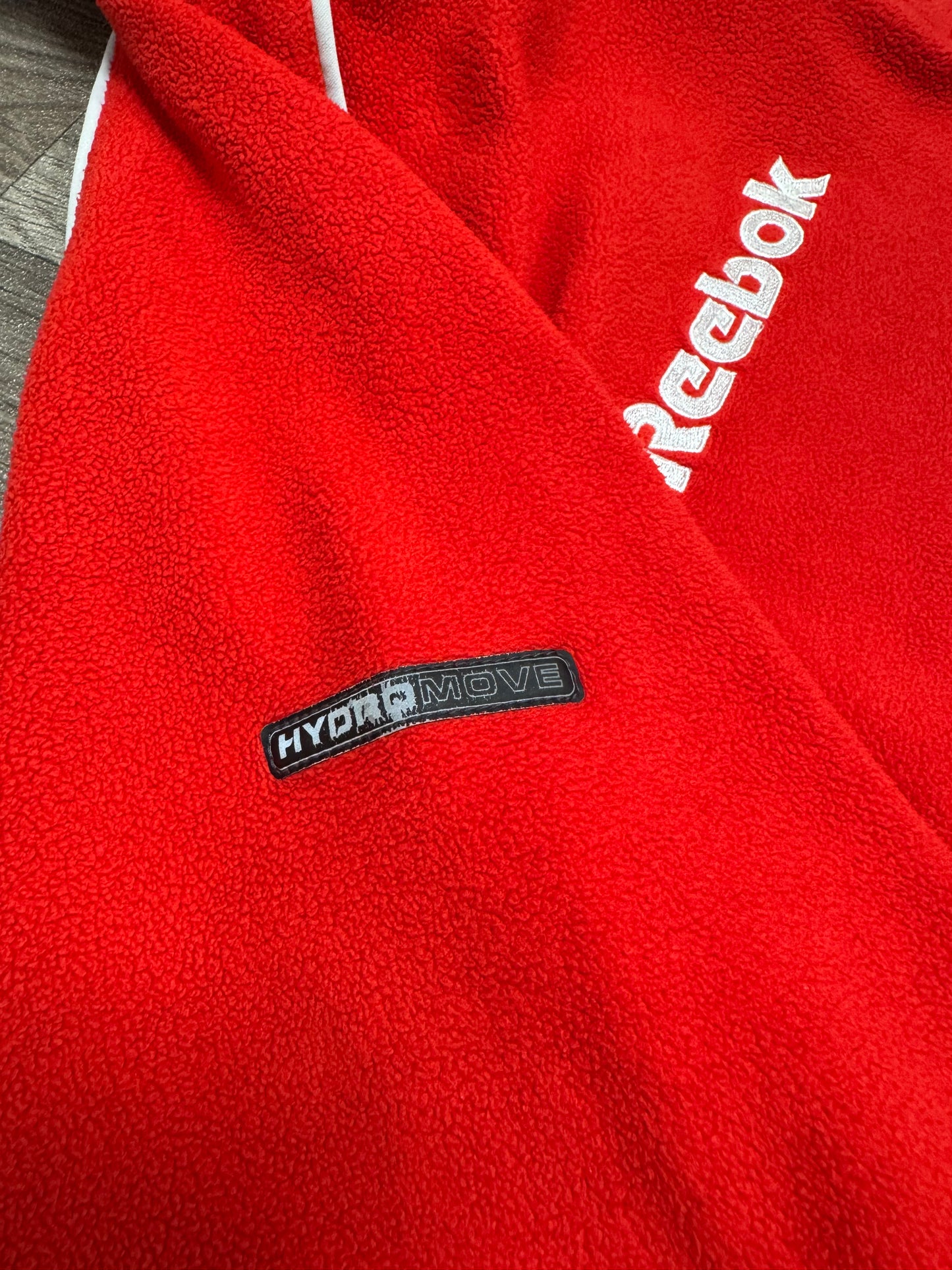 Wales WRU Vintage Reebok Red Fleece