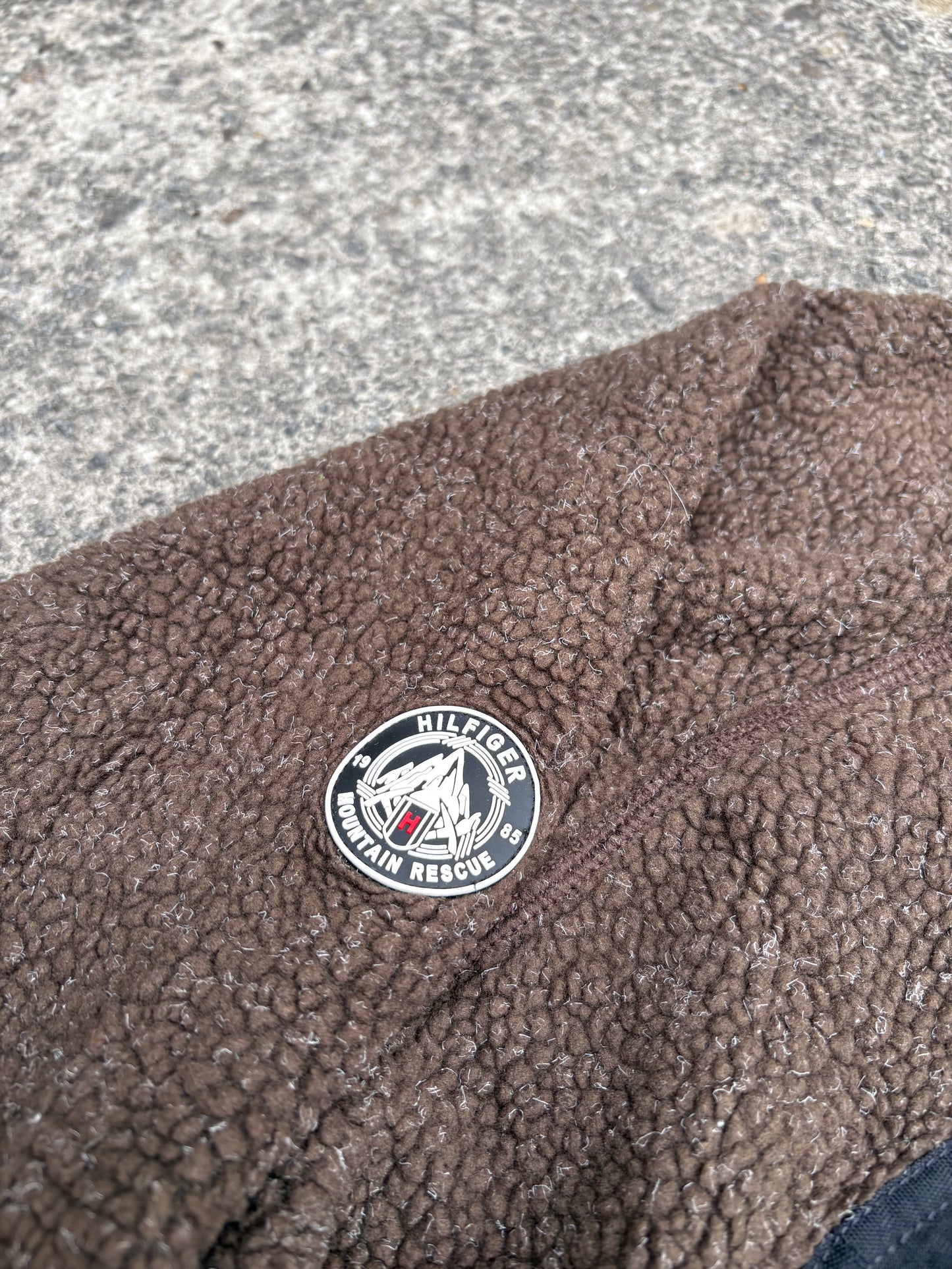 Vintage Tommy Hilfiger Brown Fleece