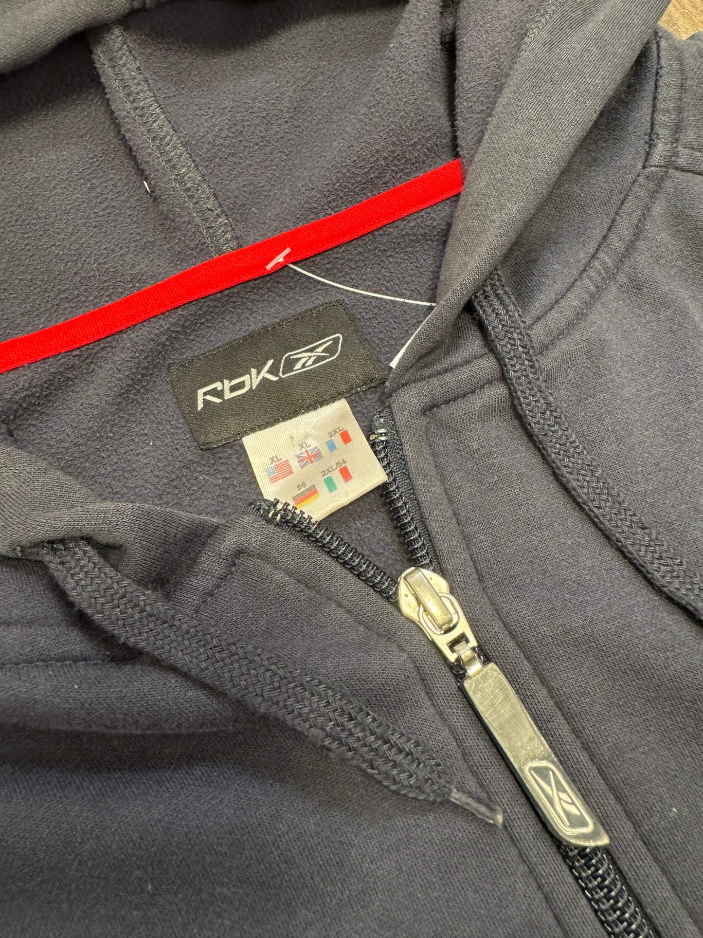 Wales WRU Grey Reebok Zip Jacket