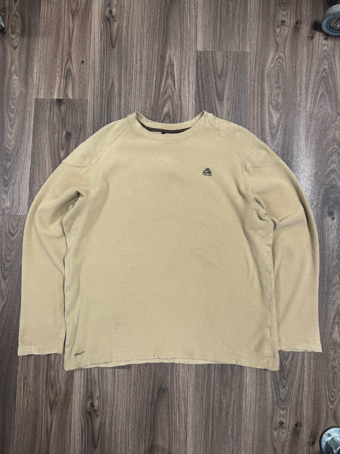 Vintage Nike ACG Beige Fleece Sweatshirt