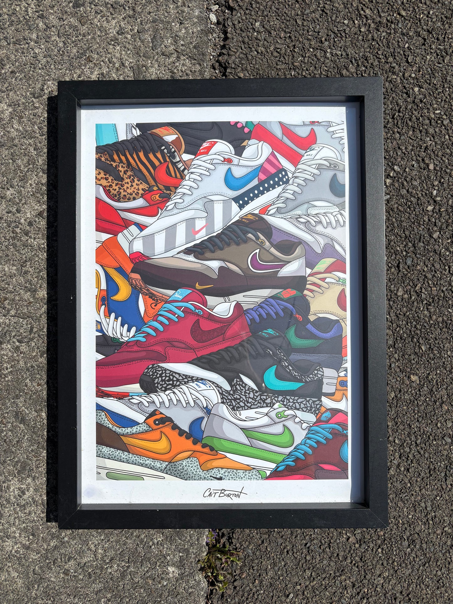 Nike Air Max 1 A3 Framed Print