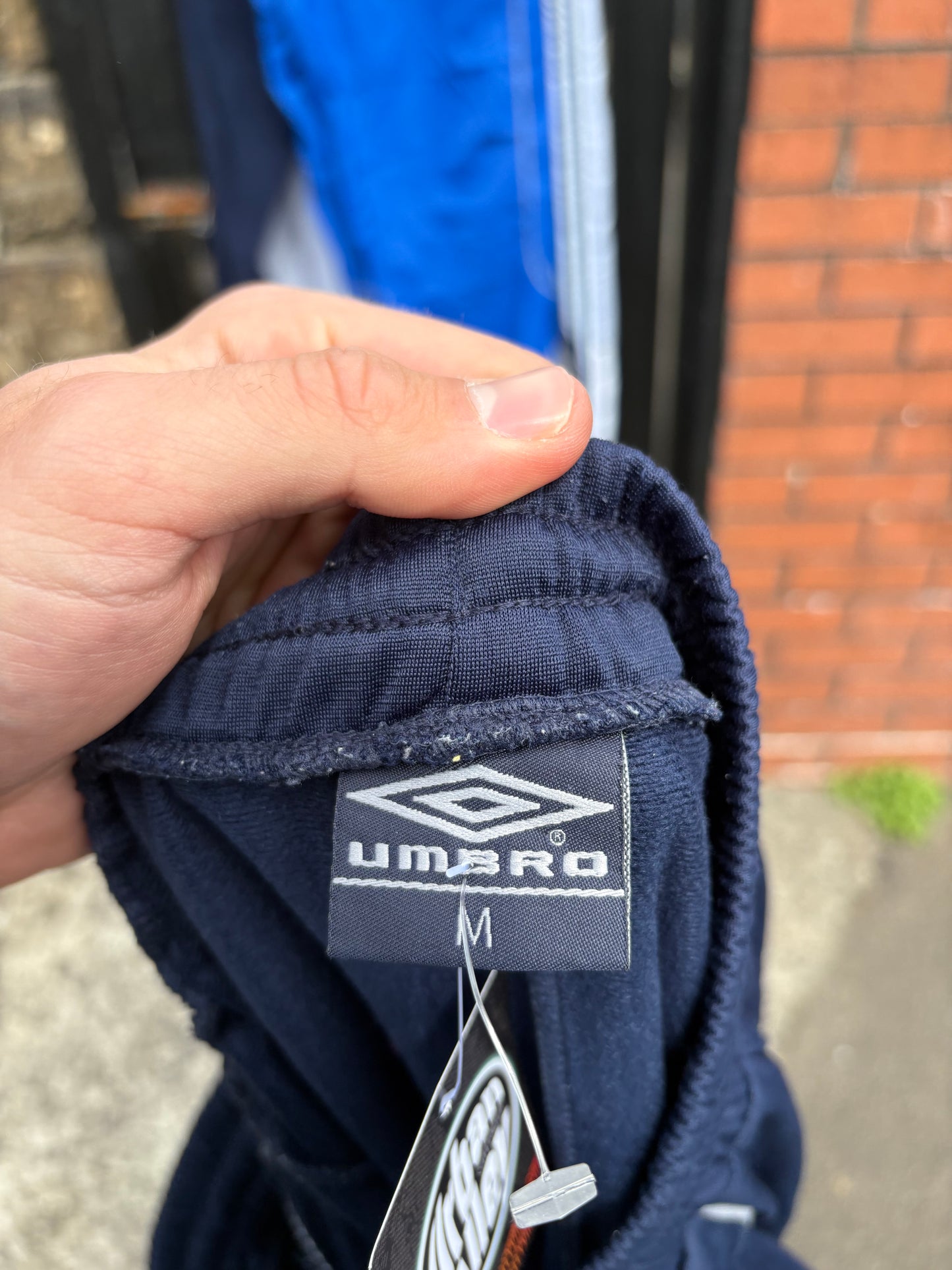Vintage Umbro Navy Track Pants