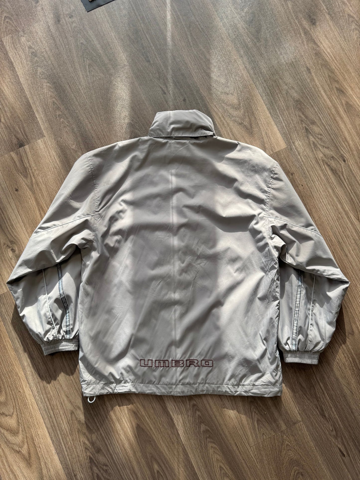 Vintage Grey Umbro Track Jacket