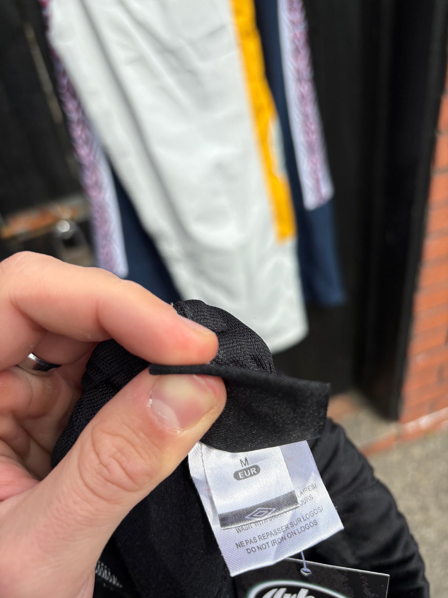 Vintage Umbro Black Track Pants
