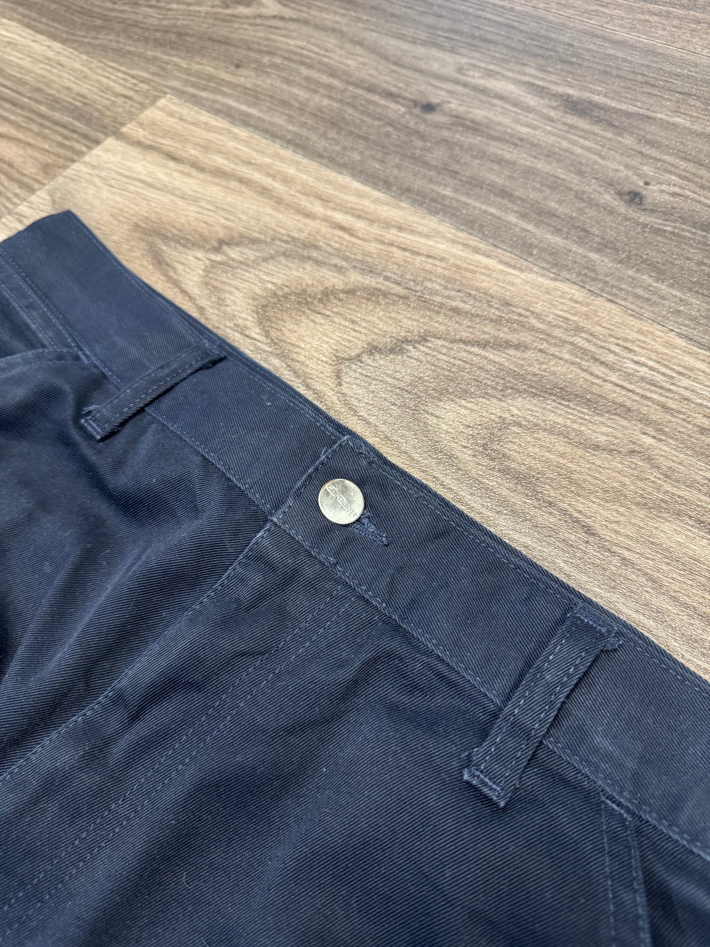 Carhartt WIP Navy Simple Pants
