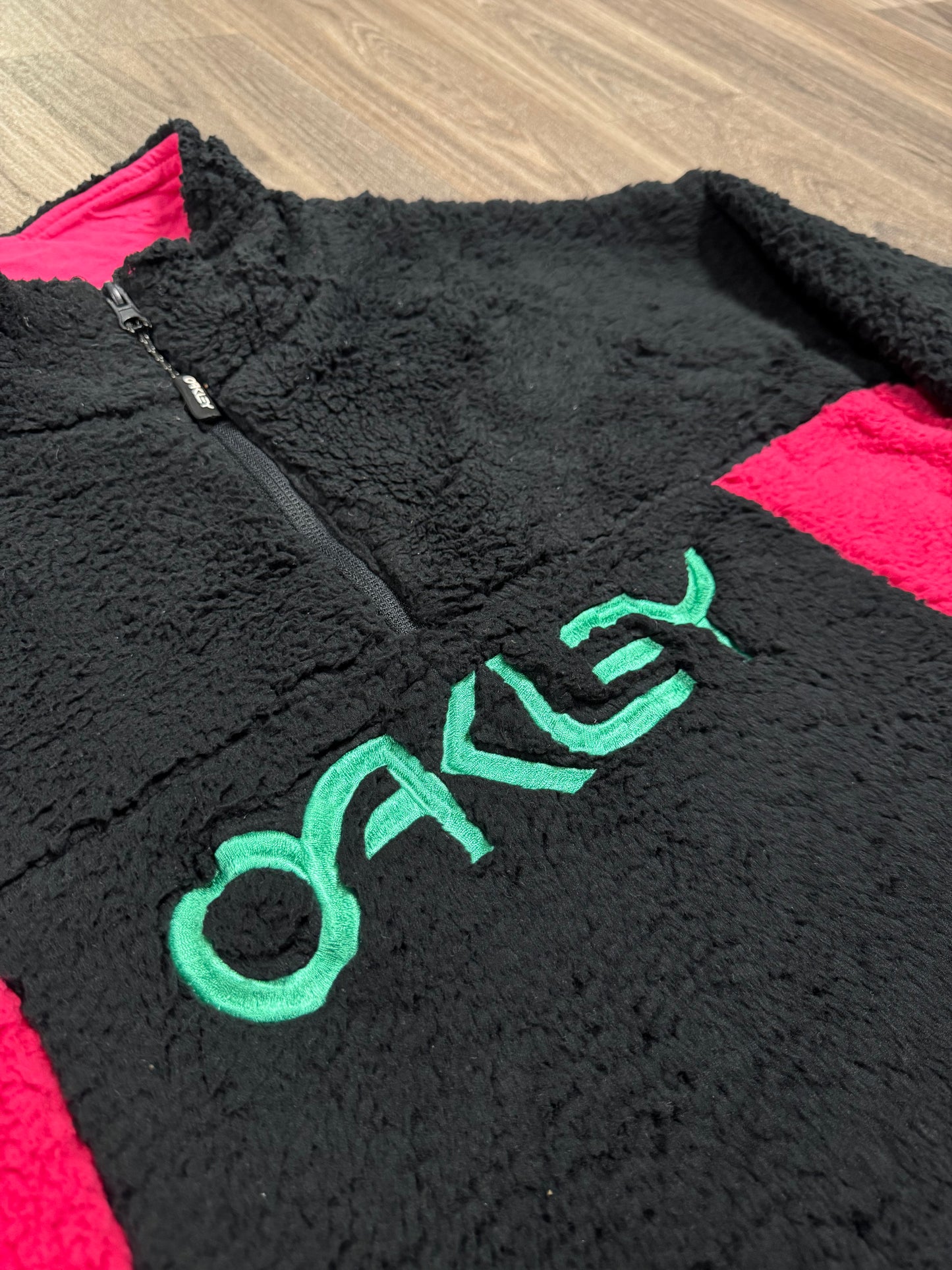 Oakley Black Sherpa Fleece Jacket