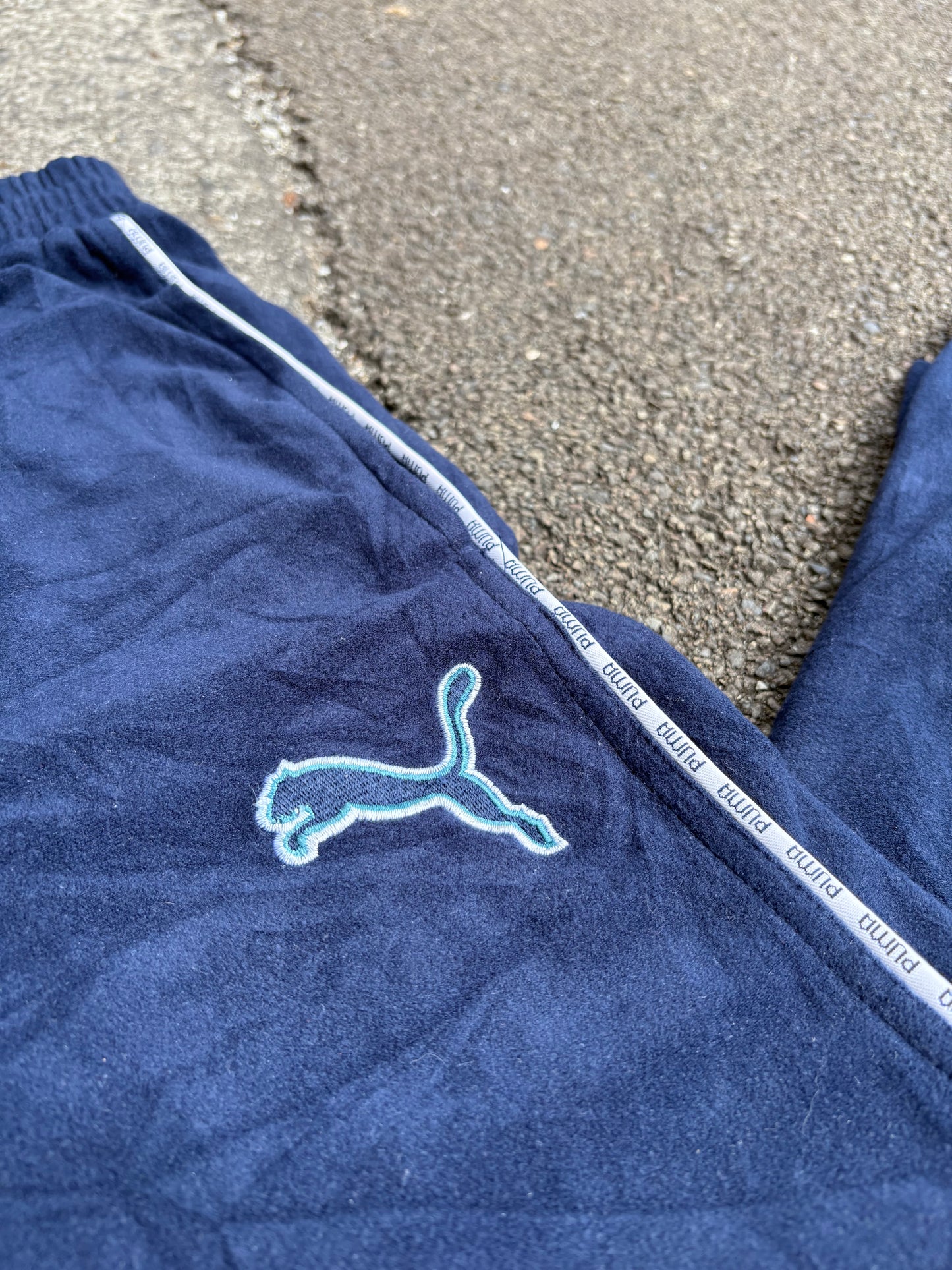 Vintage Puma Fleece Track Pants