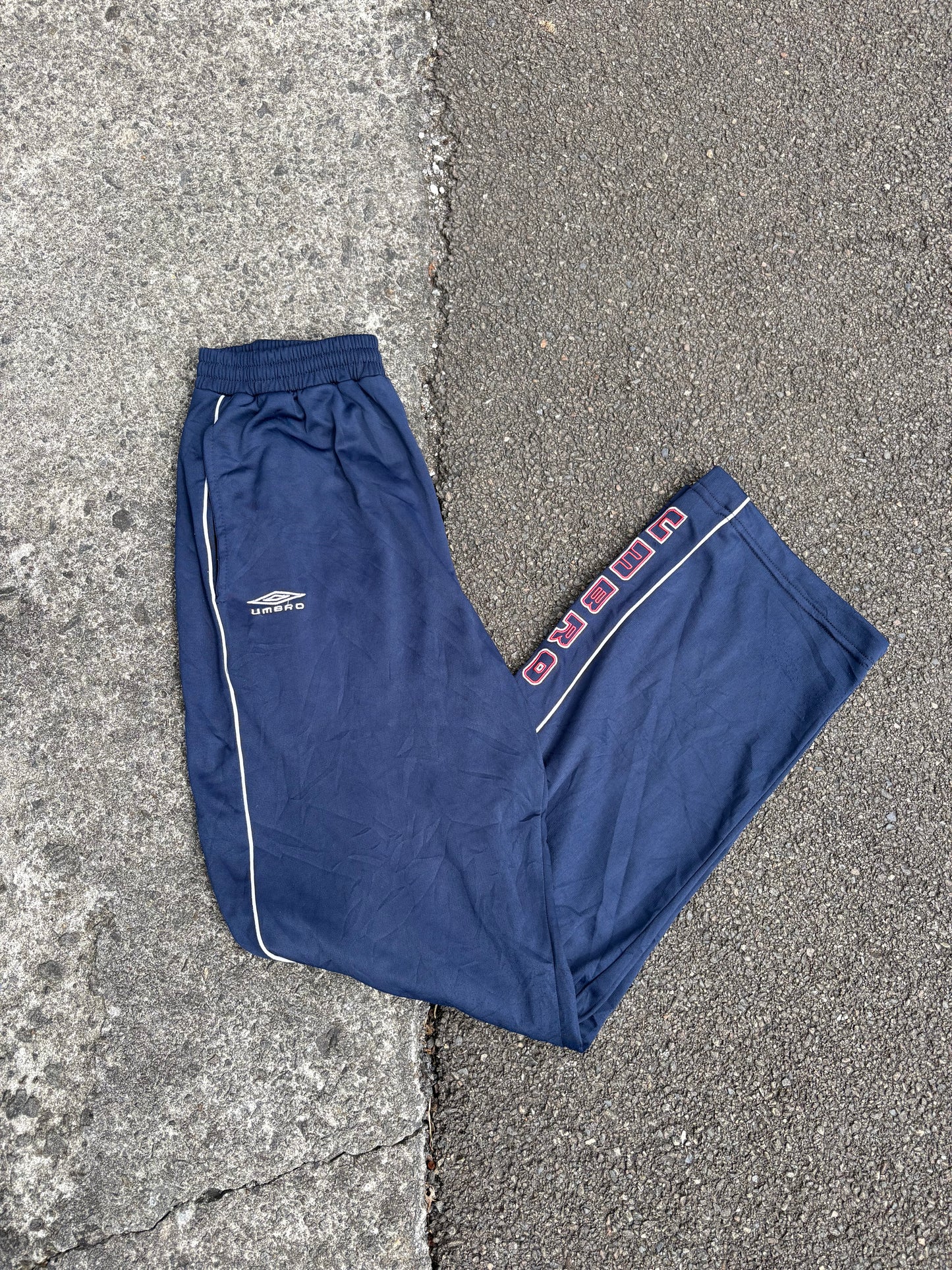 Vintage Umbro Navy Track Pants
