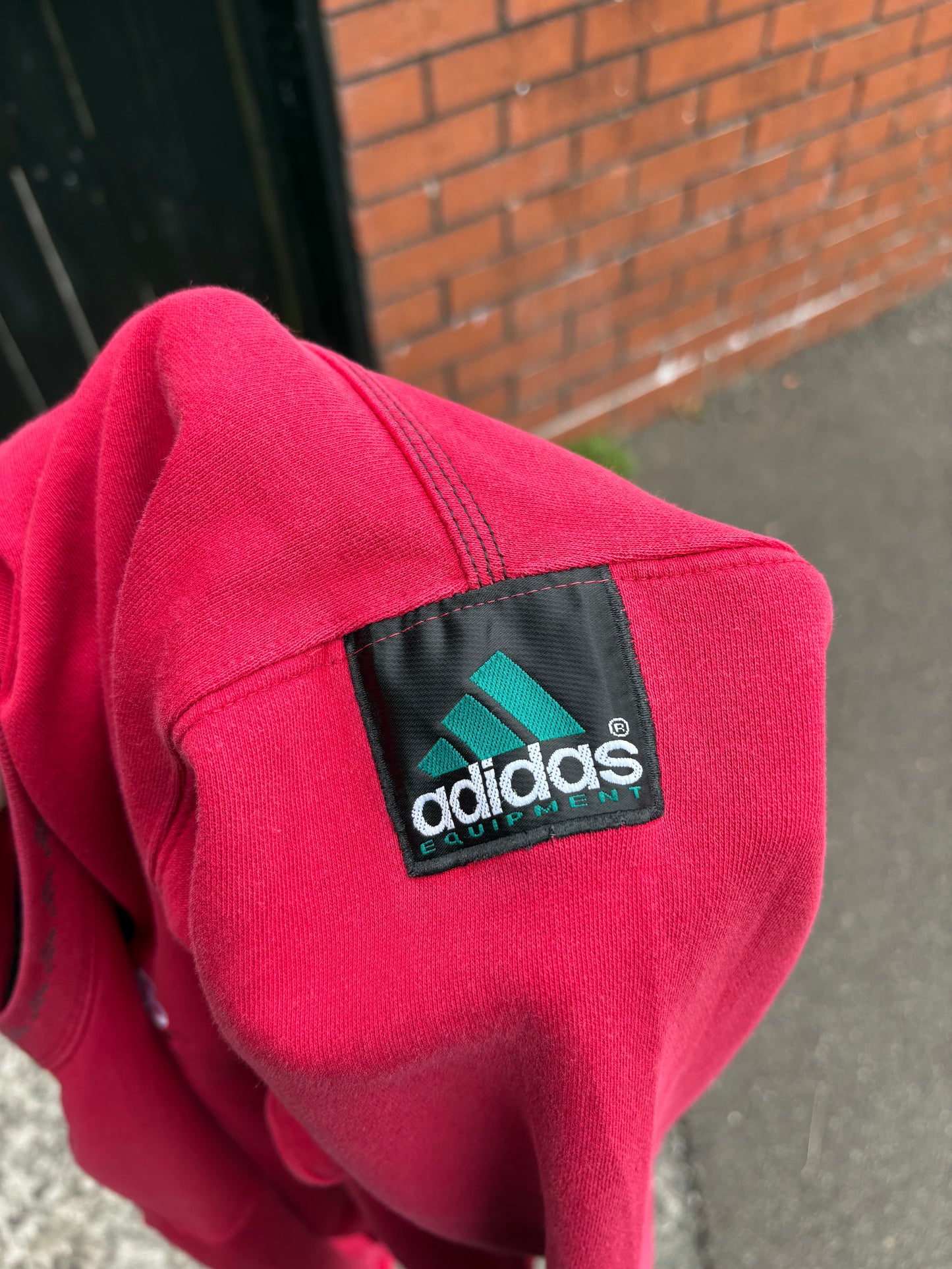 Vintage Adidas Equipment Red Sweatshirt