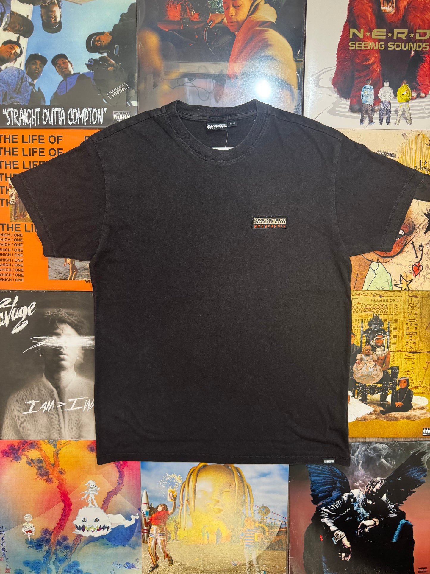 Black Napapijiri Tee
