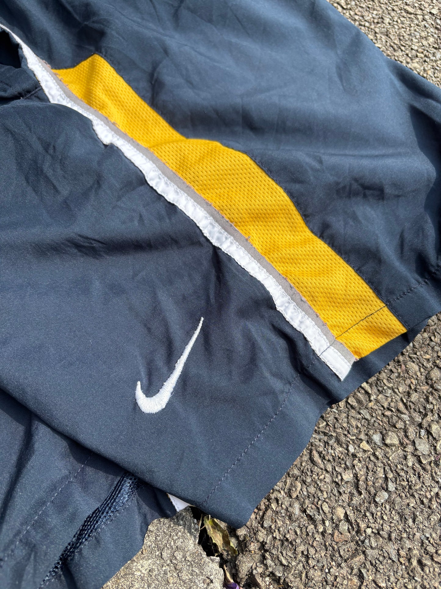 Nike Blue & Yellow Running Shorts