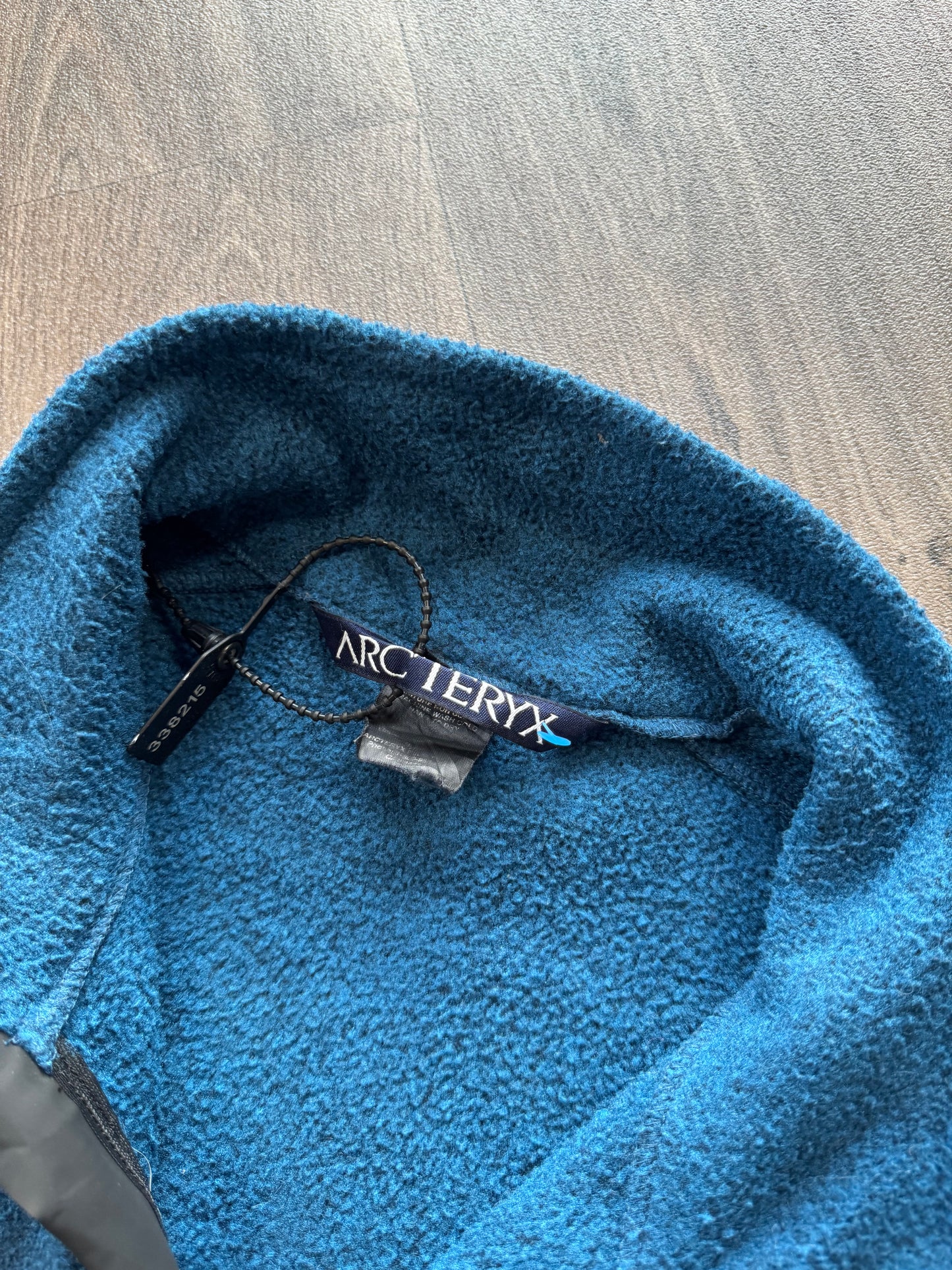 Arcteryx Teal Blue Zip Fleece