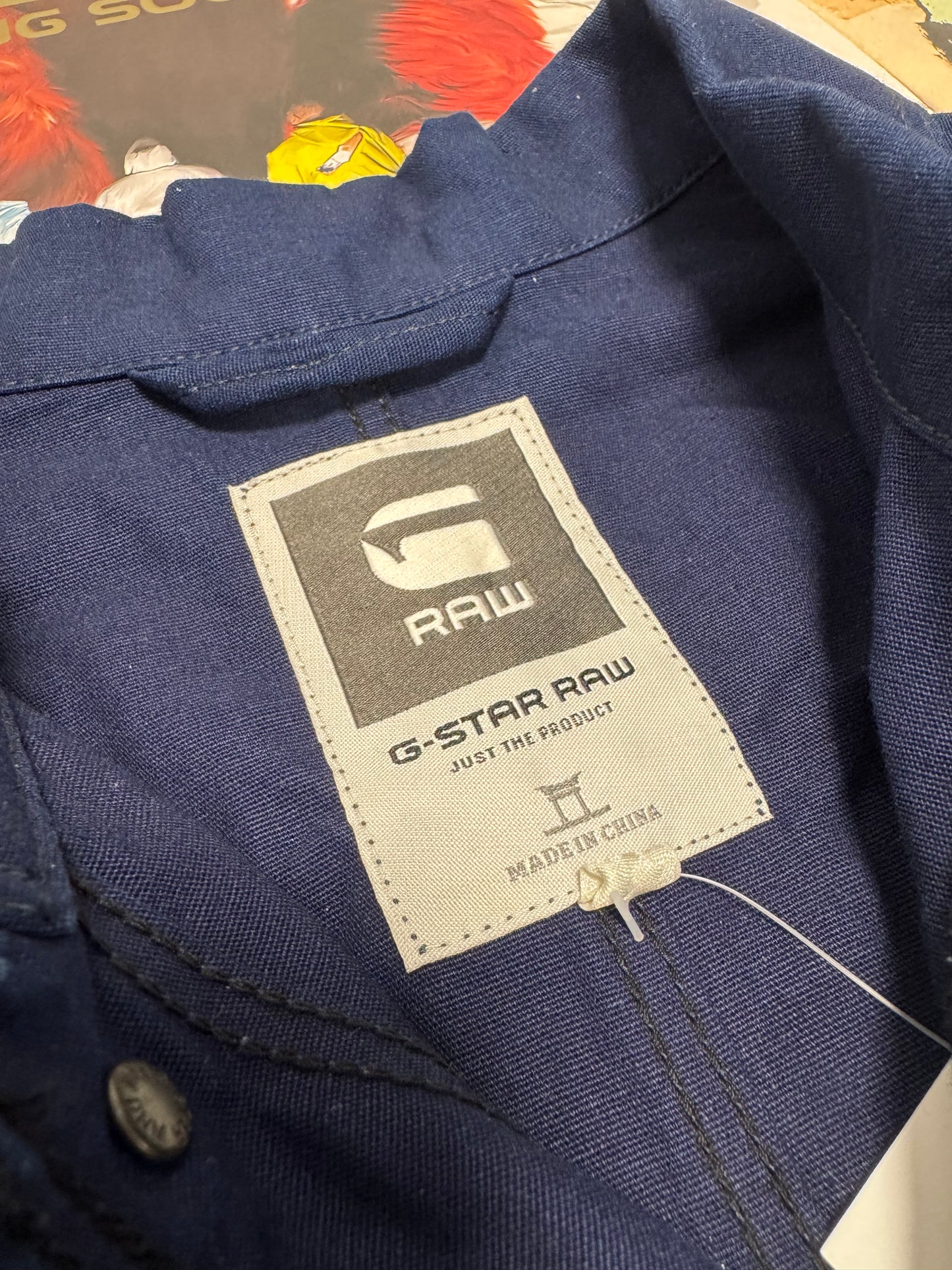G-Star RAW Navy Denim Jacket