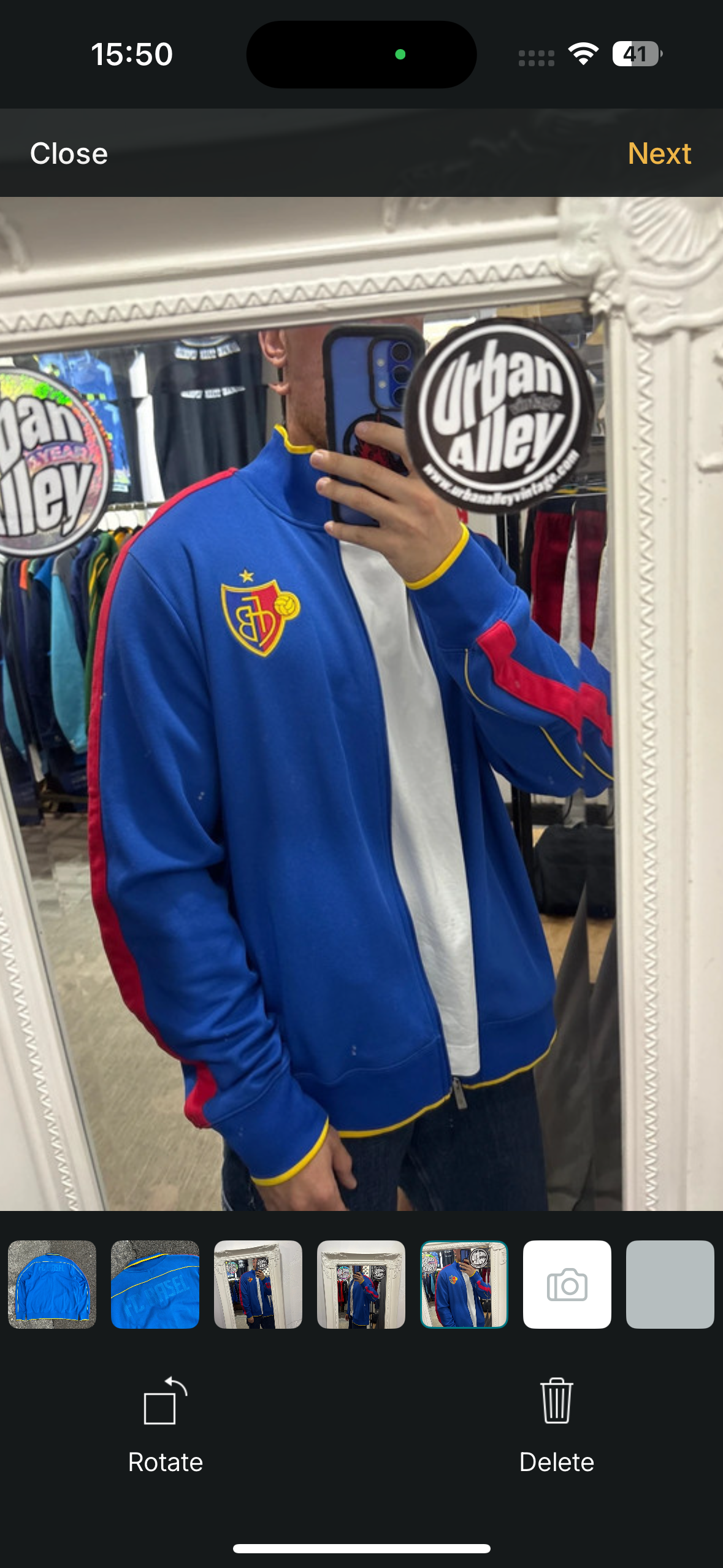 Nike Basel F.C Football Track Jacket