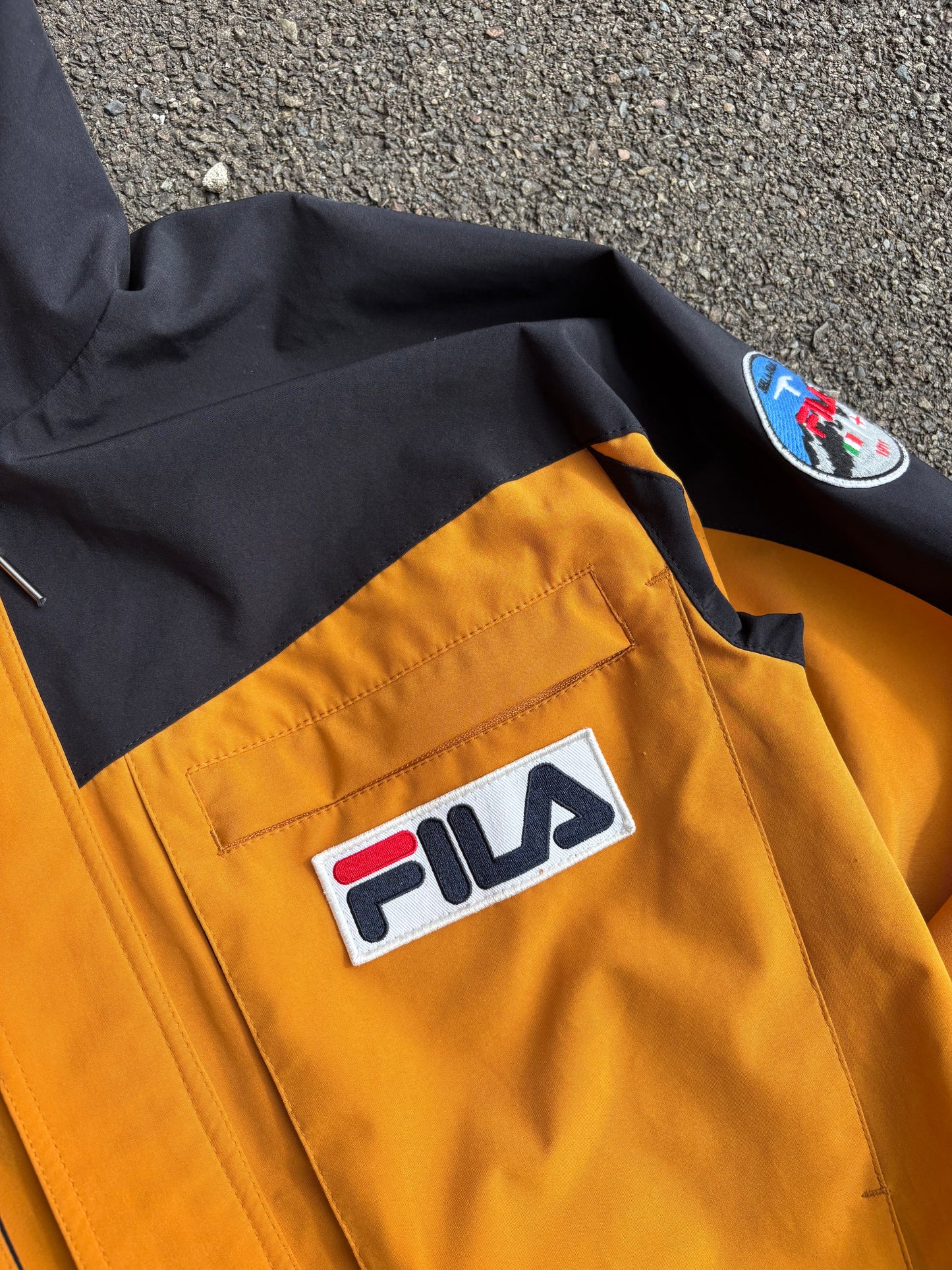 Fila Mustard Brown Coat