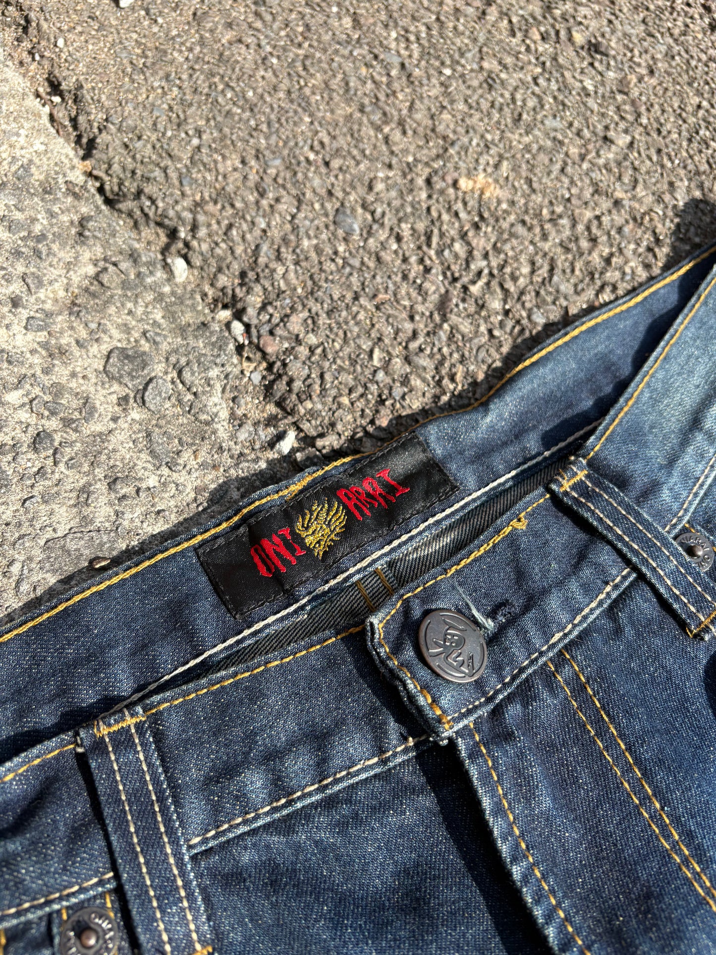 Oni Arai Y2K Gem Studded Jeans