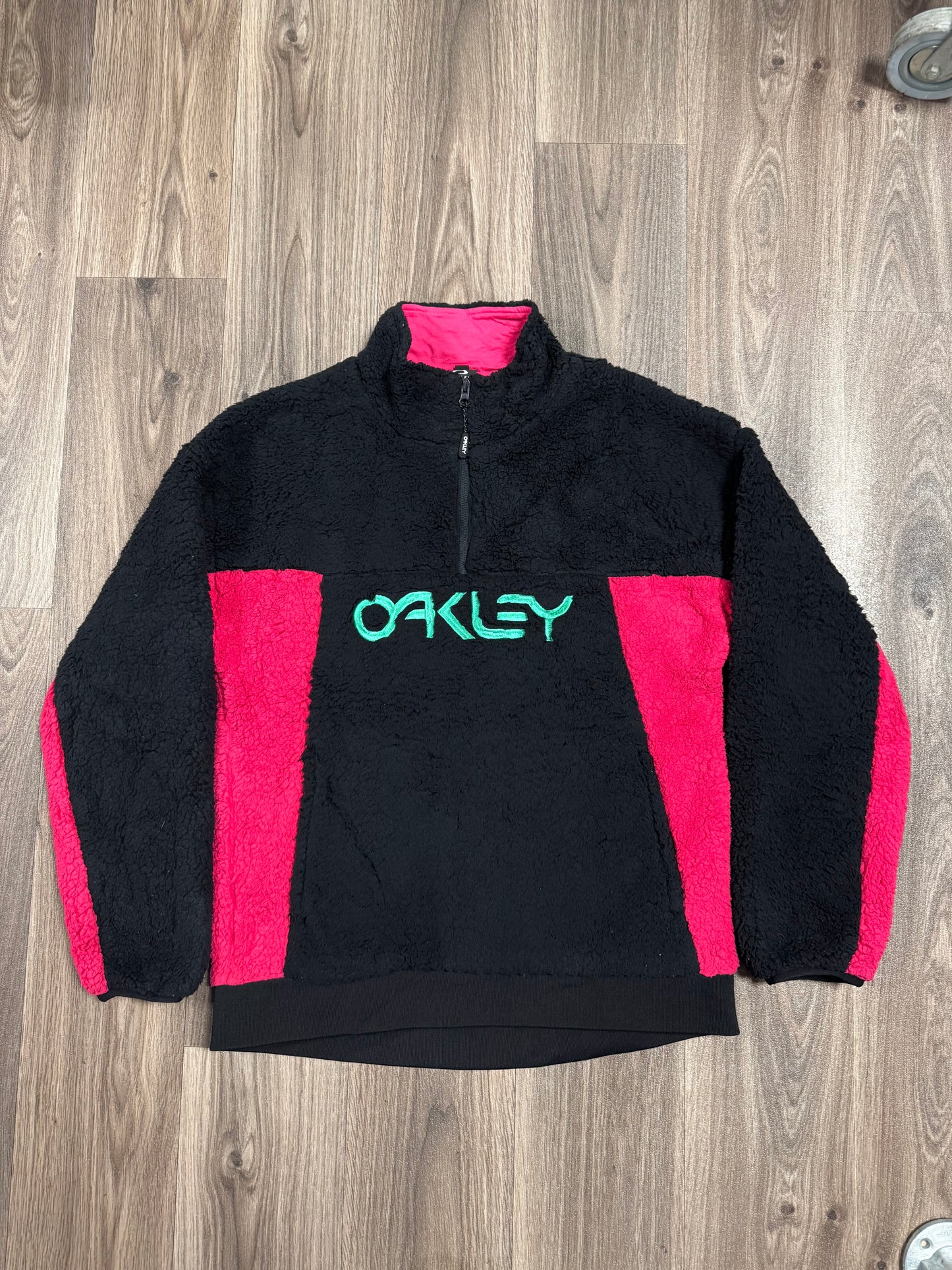 Oakley Black Sherpa Fleece Jacket